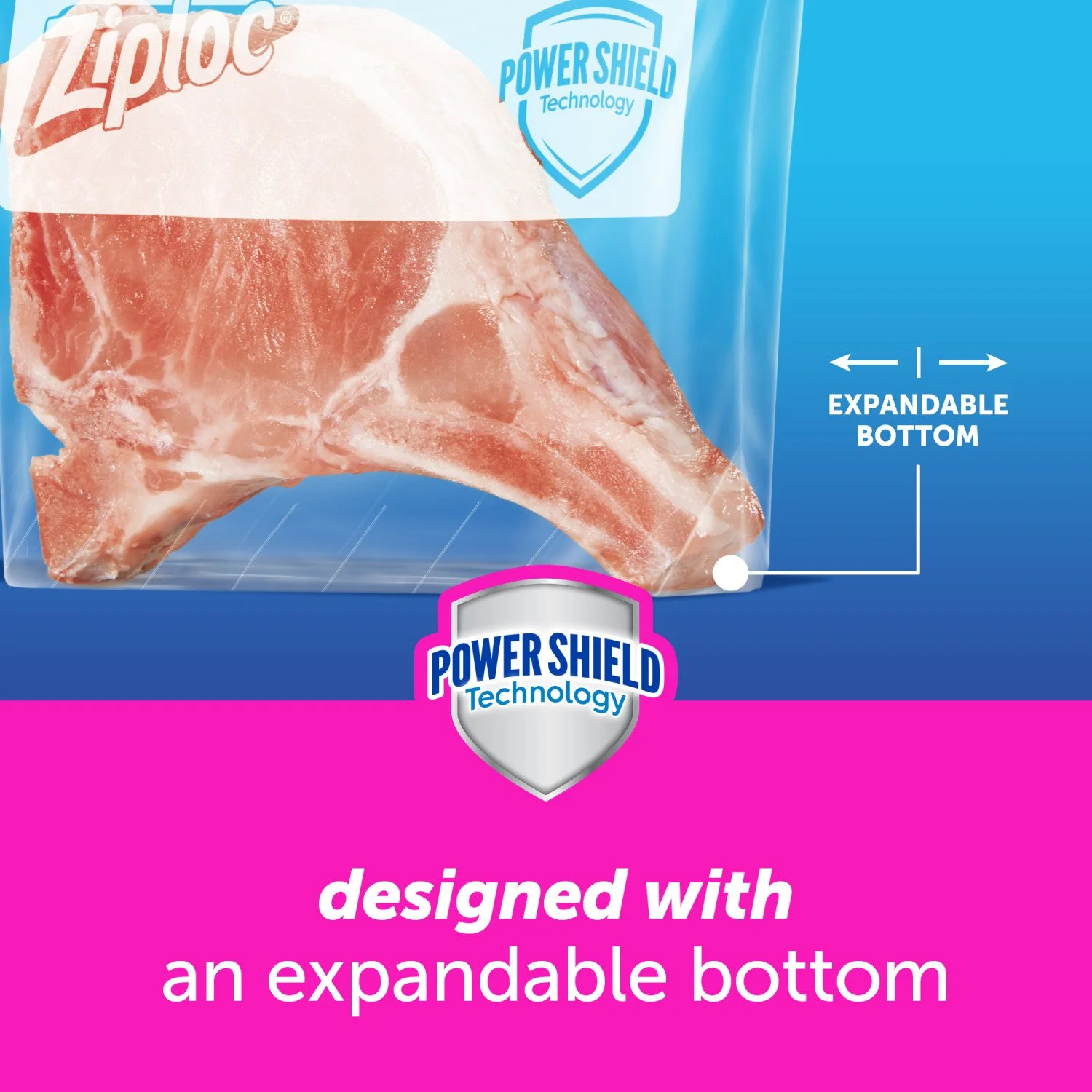 Ziploc Slider Freezer Bags Variety Pack