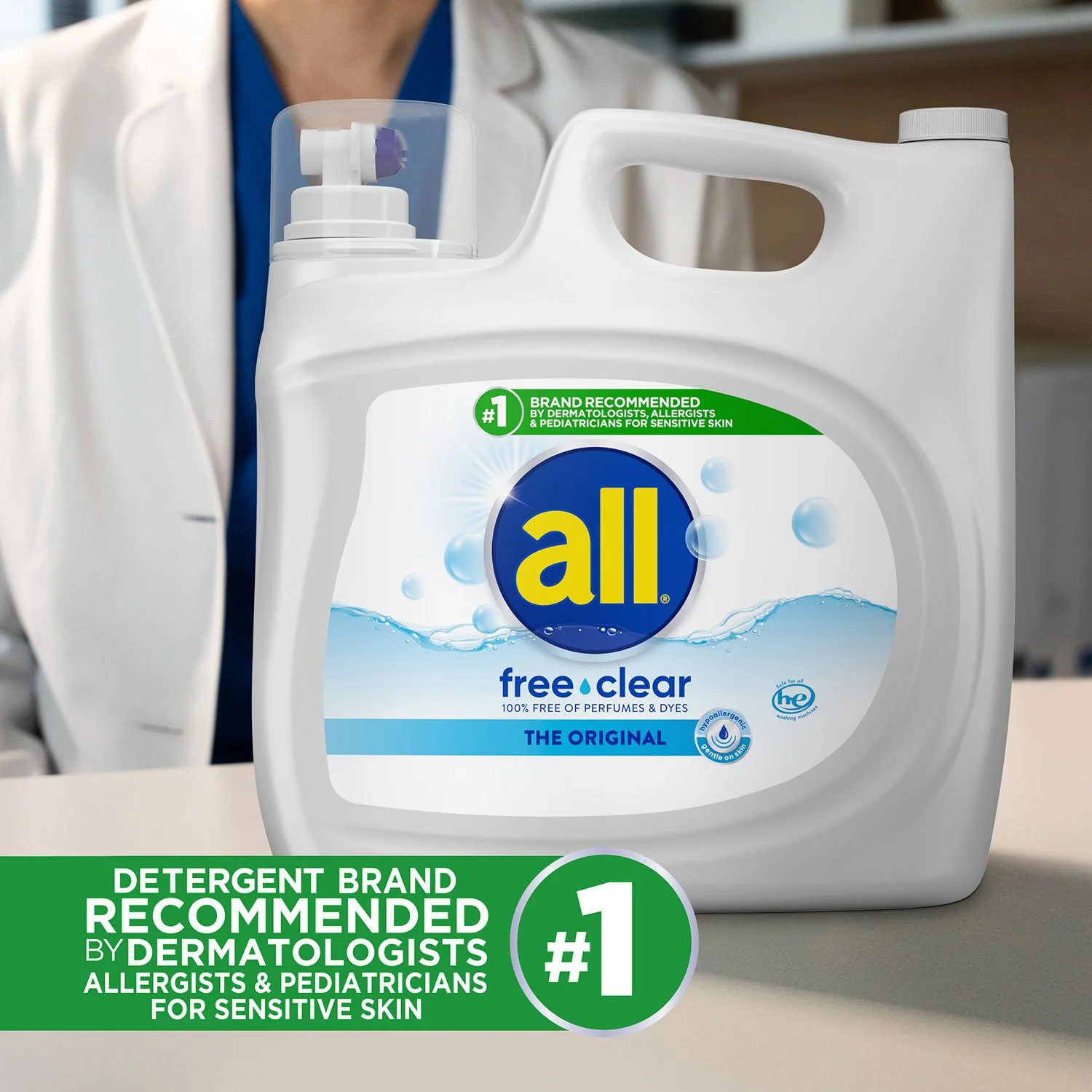 all Free Clear Liquid Laundry Detergent