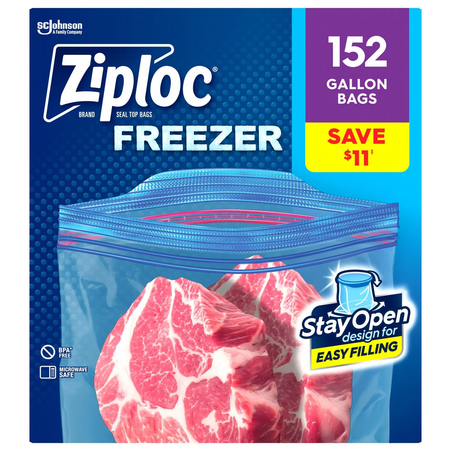 Ziploc Freezer Gallon Bags