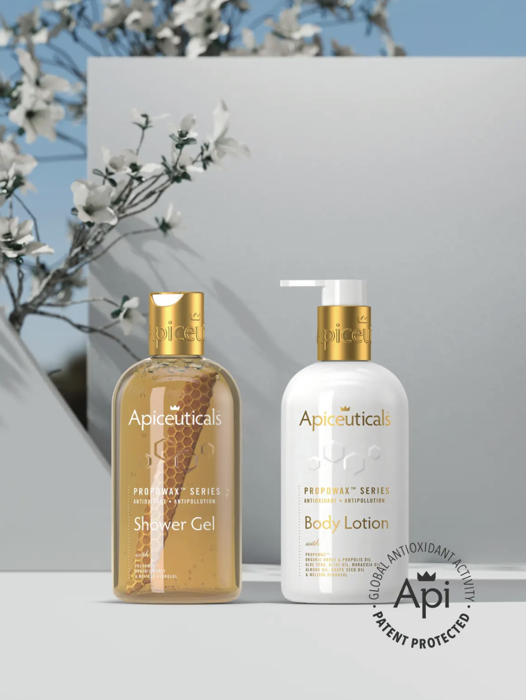Apiceuticals Antioxidant Body Care Duo