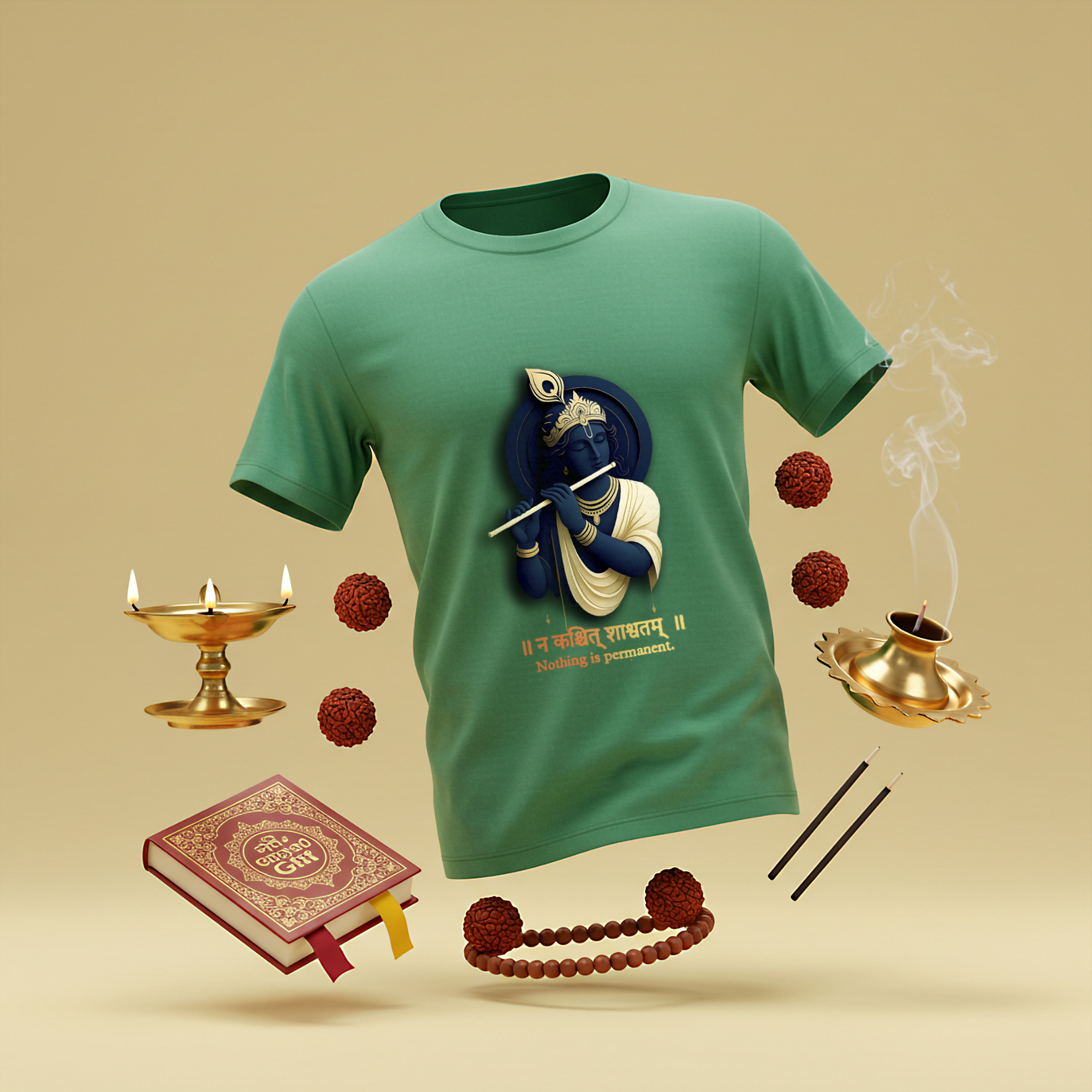 Krishna – Nothing is Permanent Tee