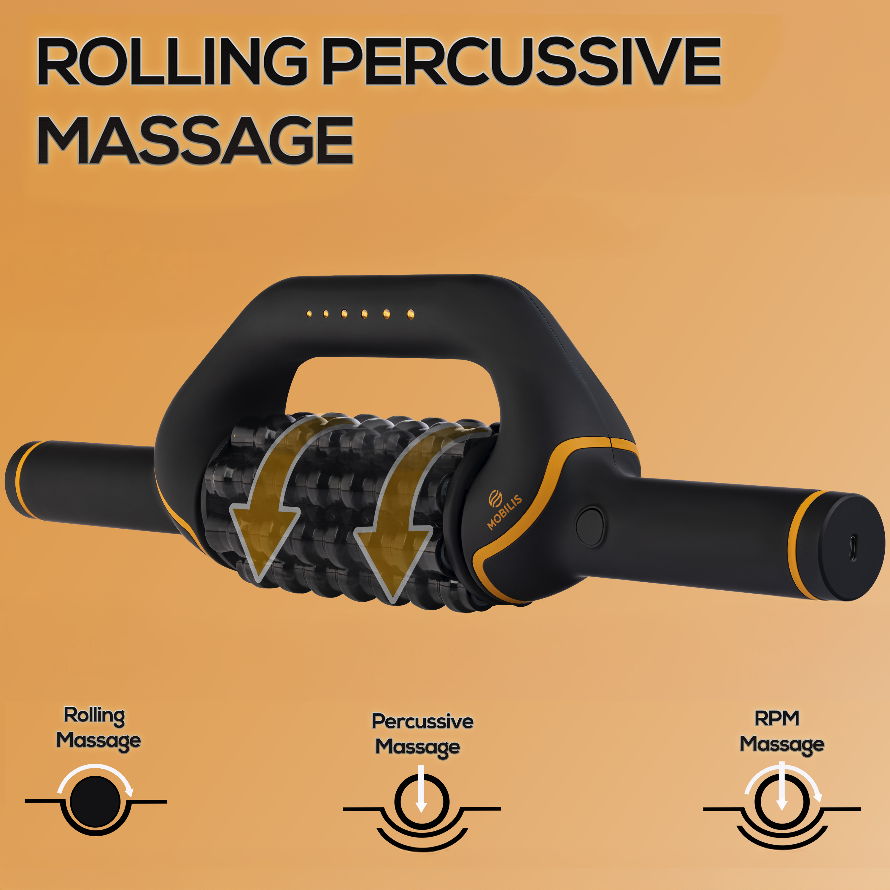 Mobilis Wireless Percussive Foam Roller