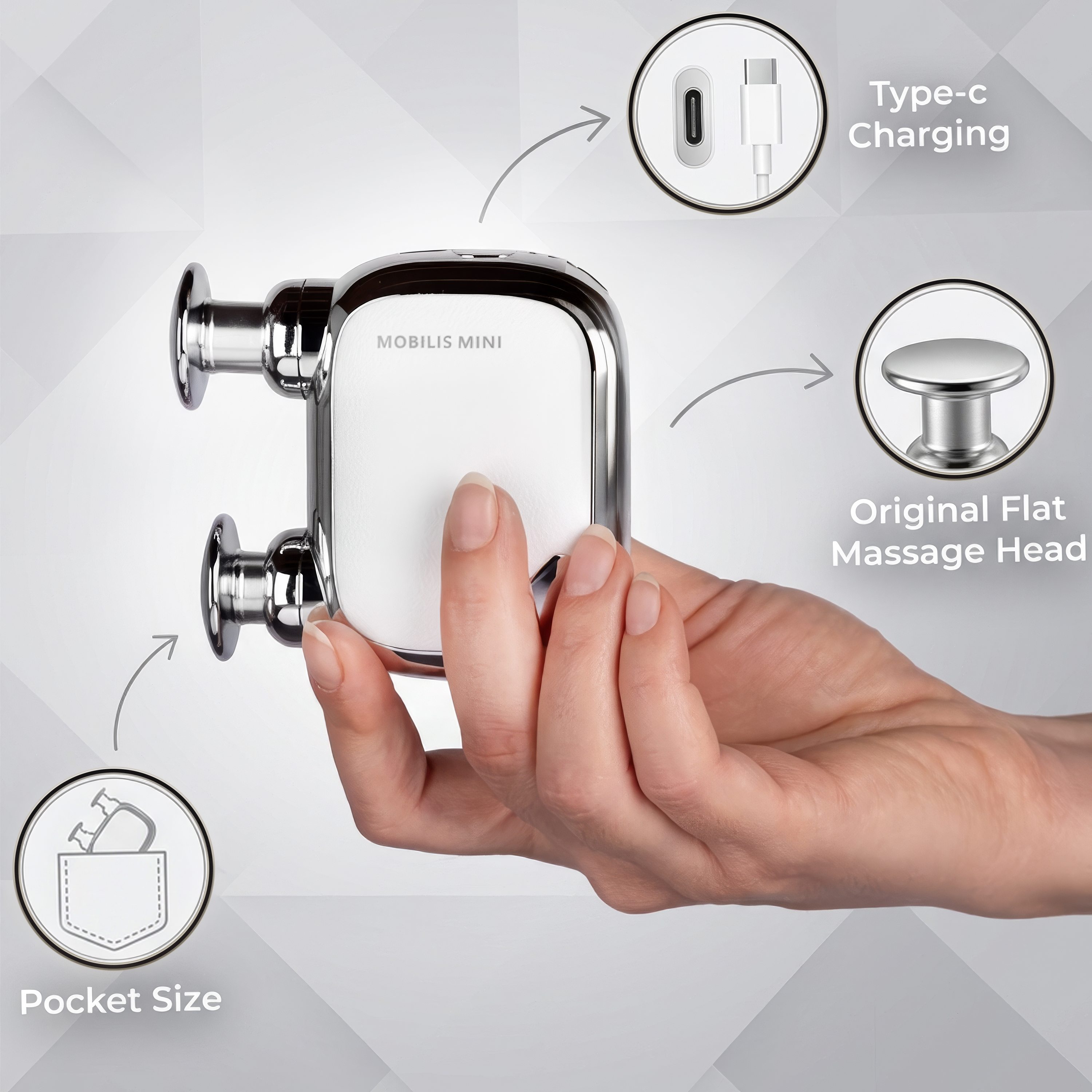 HSA/FSA Approved Mobilis Mini Percussive Unit 