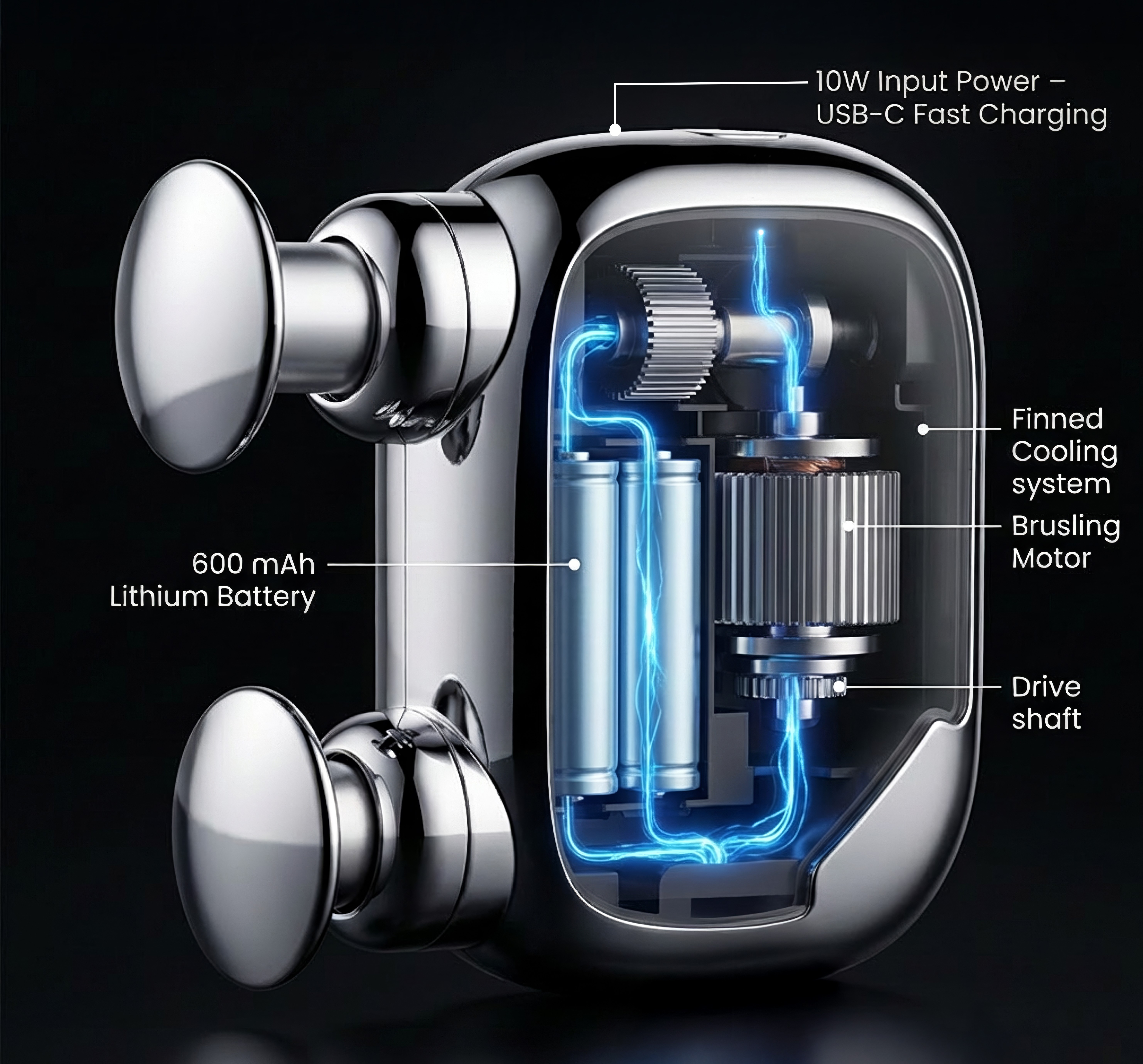 HSA/FSA Approved Mobilis Mini Percussive Unit 