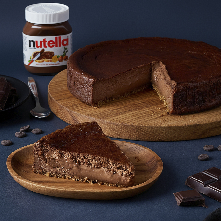 Tarta de Queso Nutella