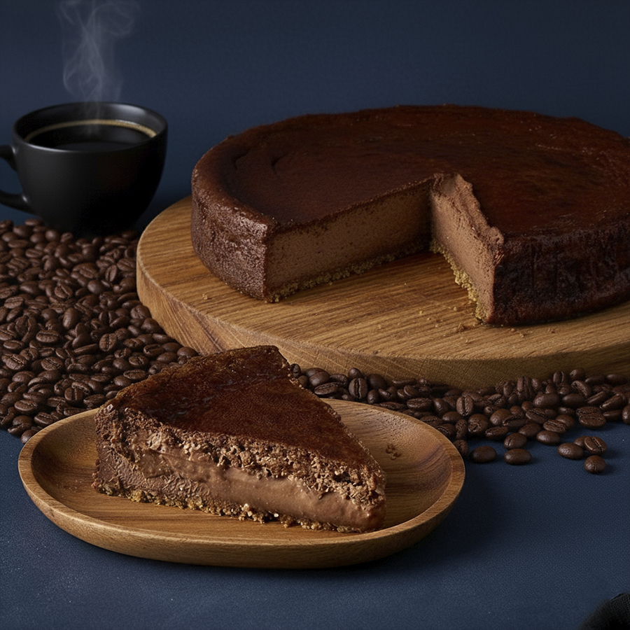 Tarta de Queso Café