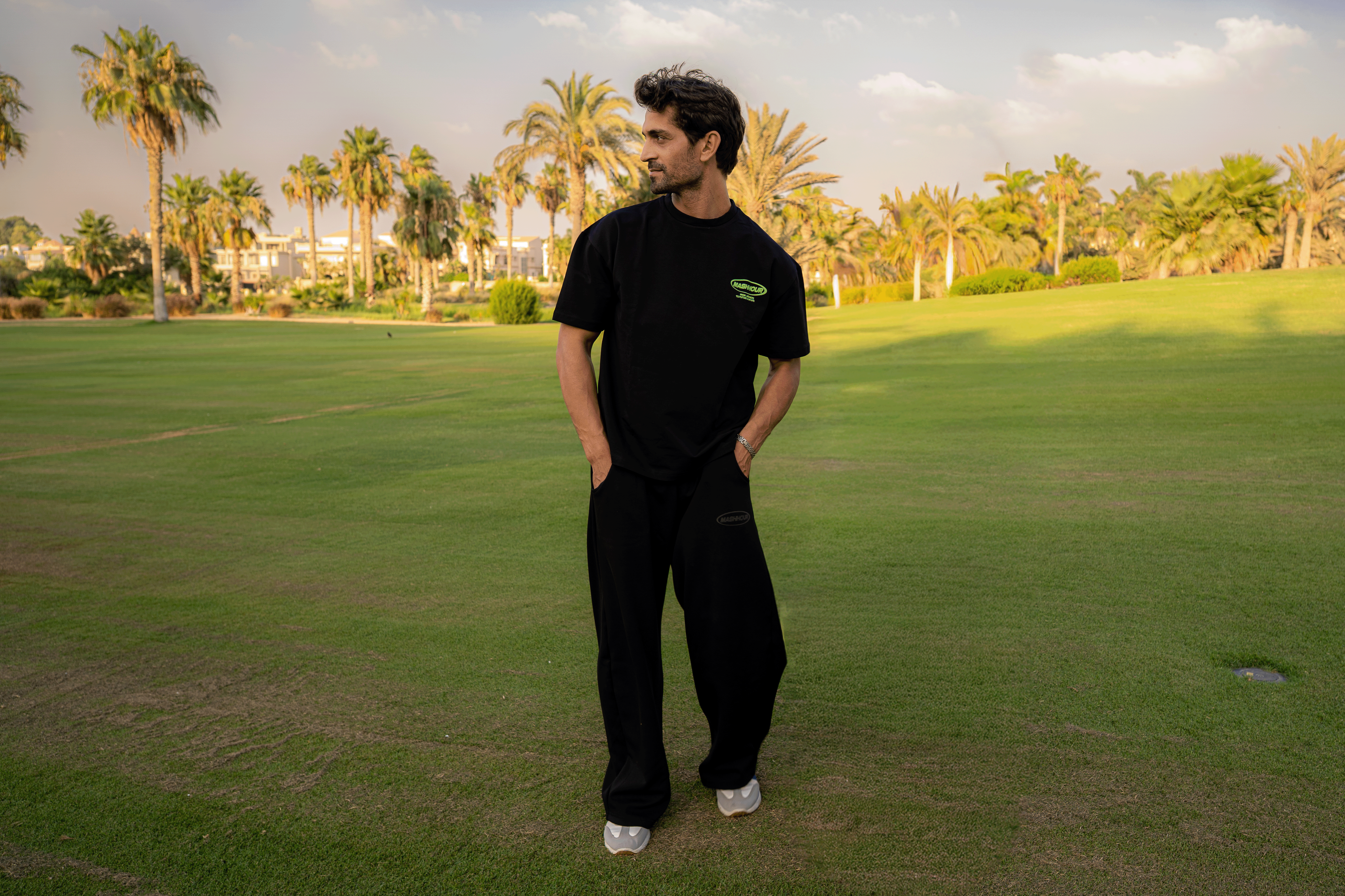 Dreamers Black Oversized T-Shirt