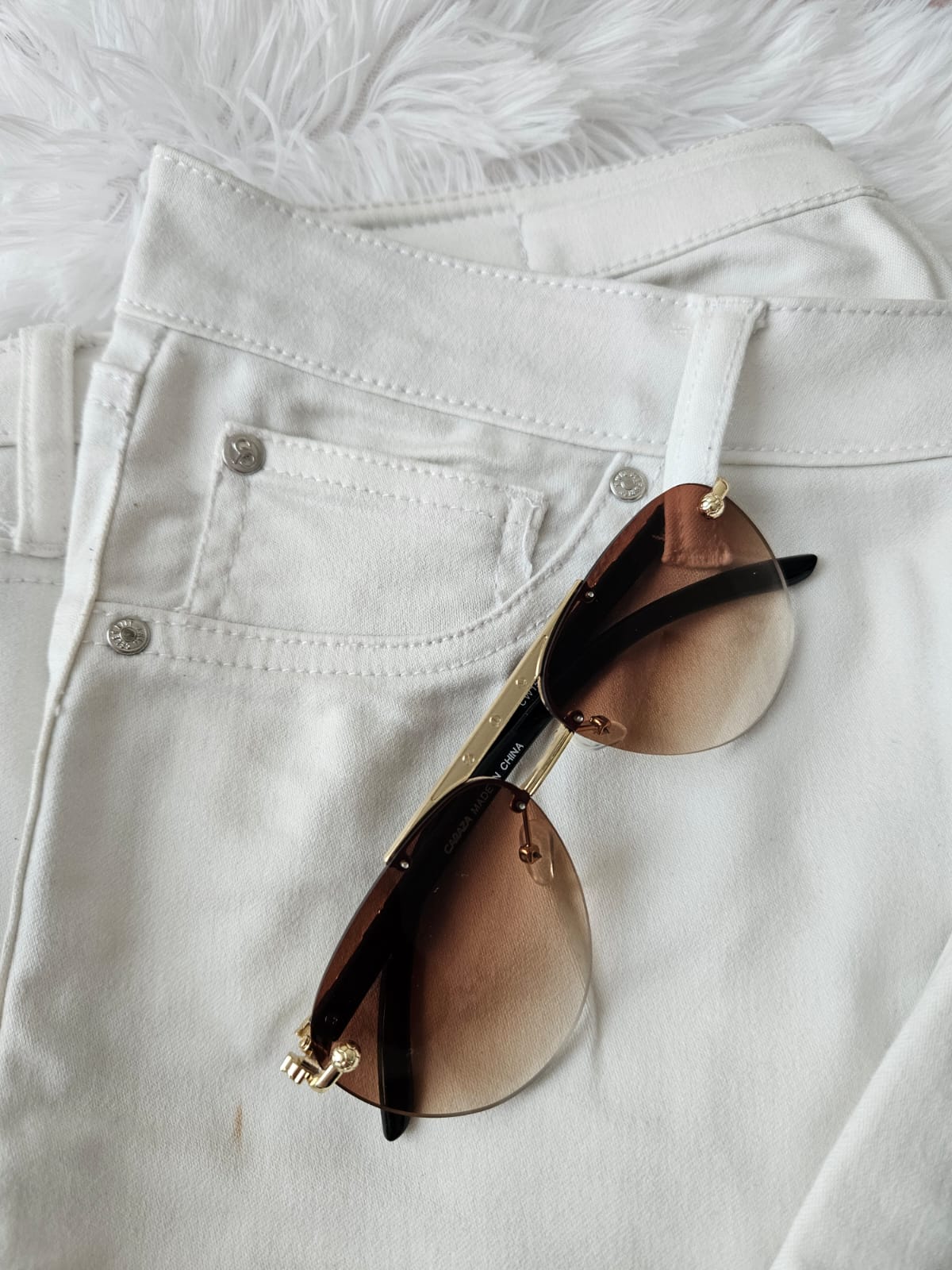 Gafas de sol de estilo curvo