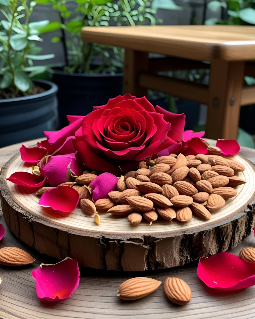 Crema Corporal con Rosas y Almendras
