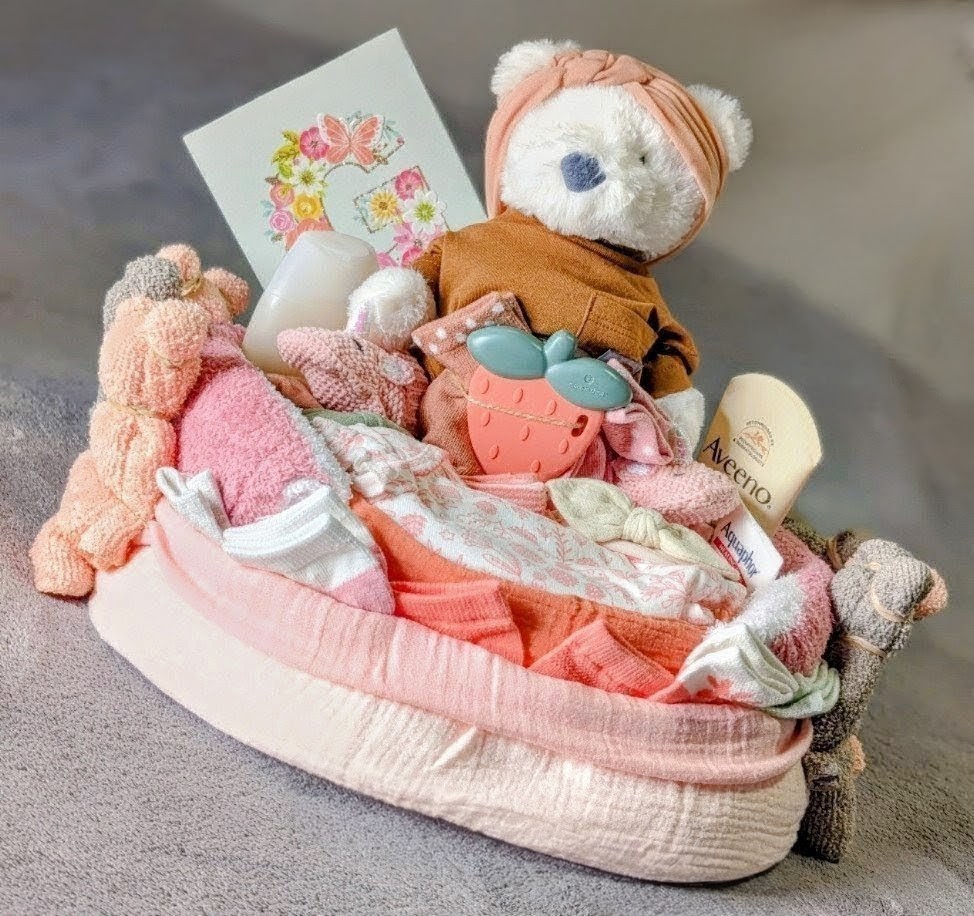 1 Tier Diaper Cake 