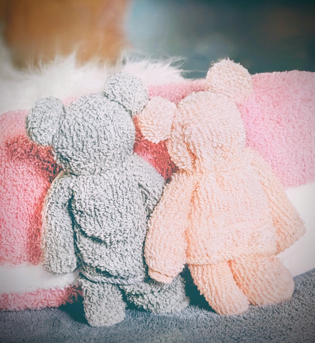 Teddy Bear Washcloth