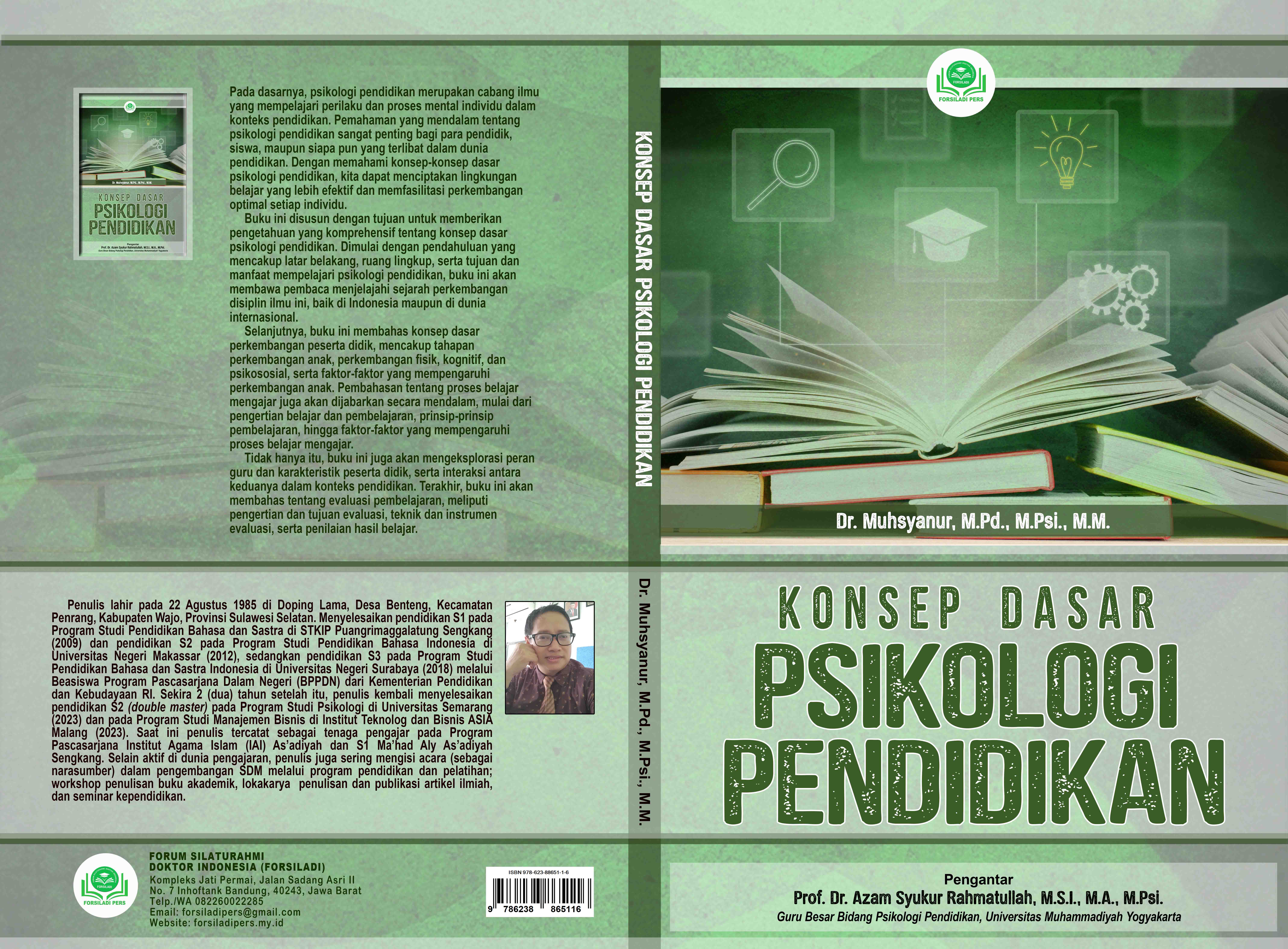 Konsep Dasar Psikologi Pendidikan