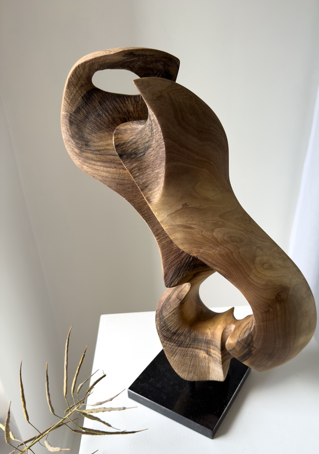 Abstract Wooden Sculpture