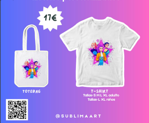 Custom Kids & Adults Star Design Tote Bag