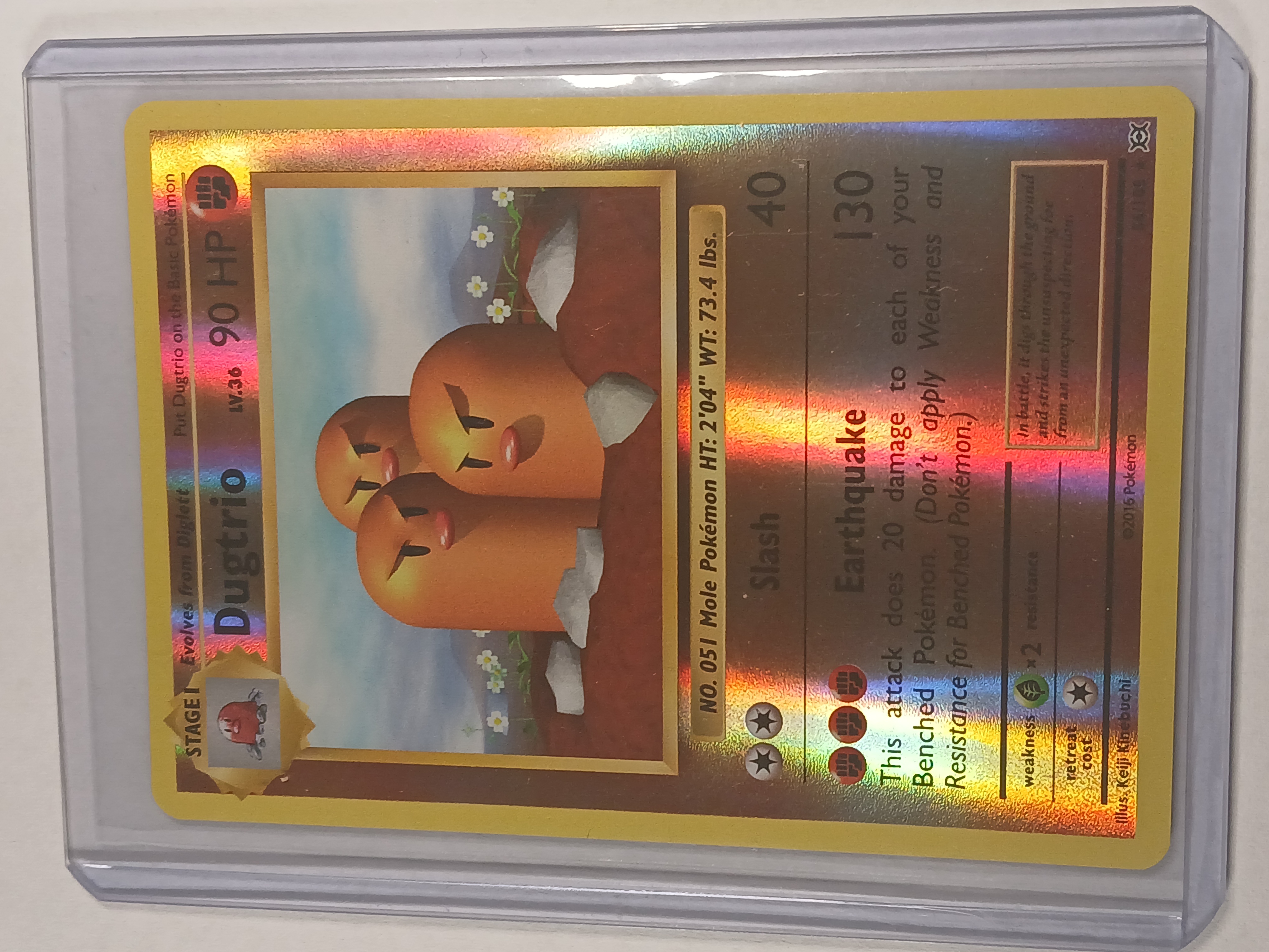 Dugtrio 56/108 Reverse Holo