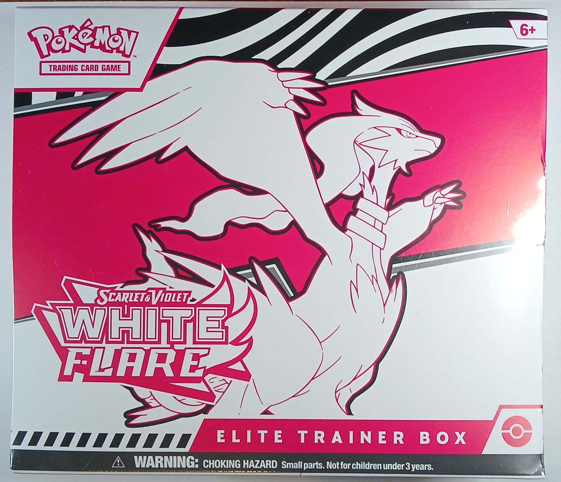 White Flare Elite Trainer Box
