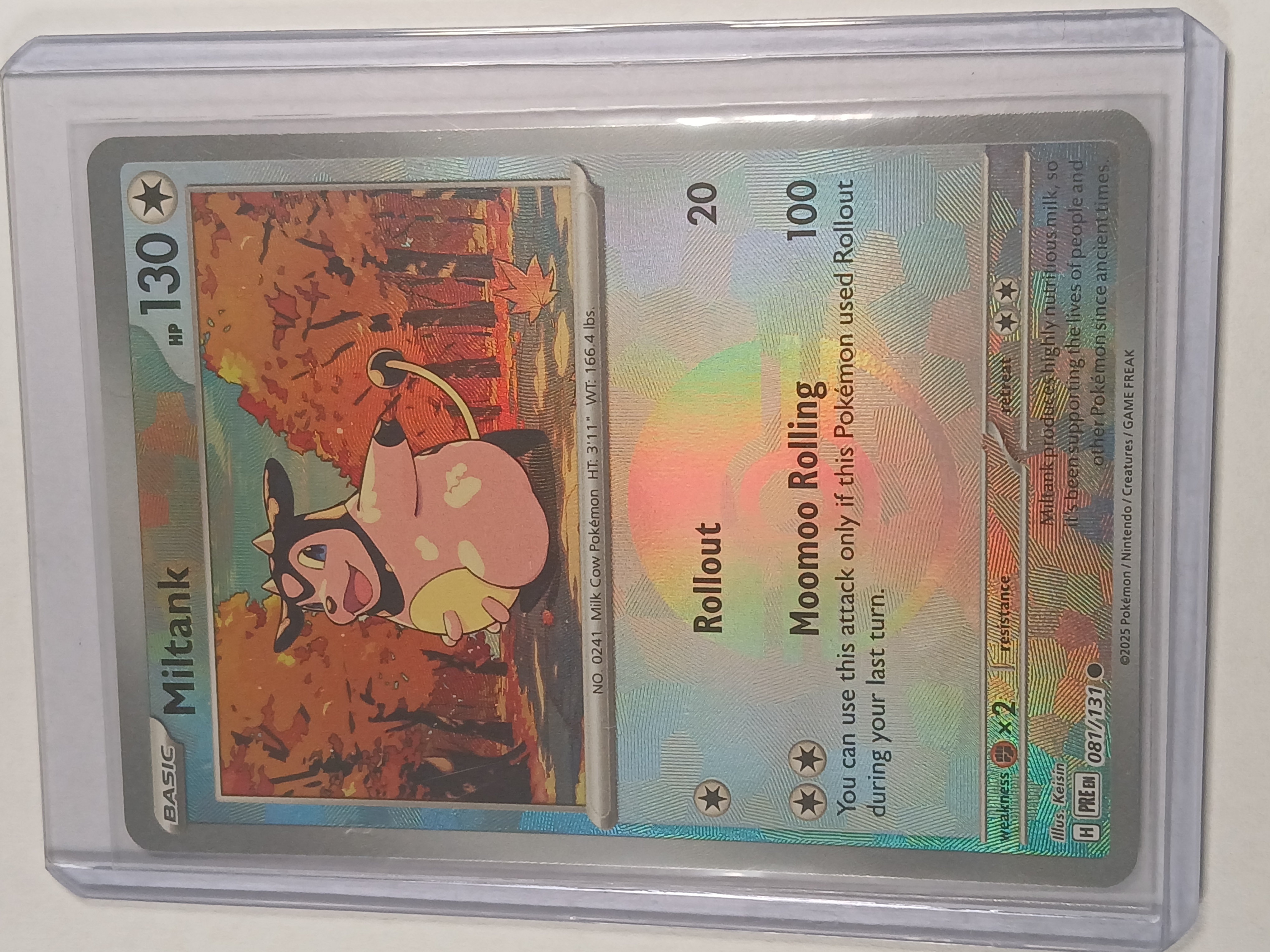 Miltank 81/131 Pokeball Reverse Holo