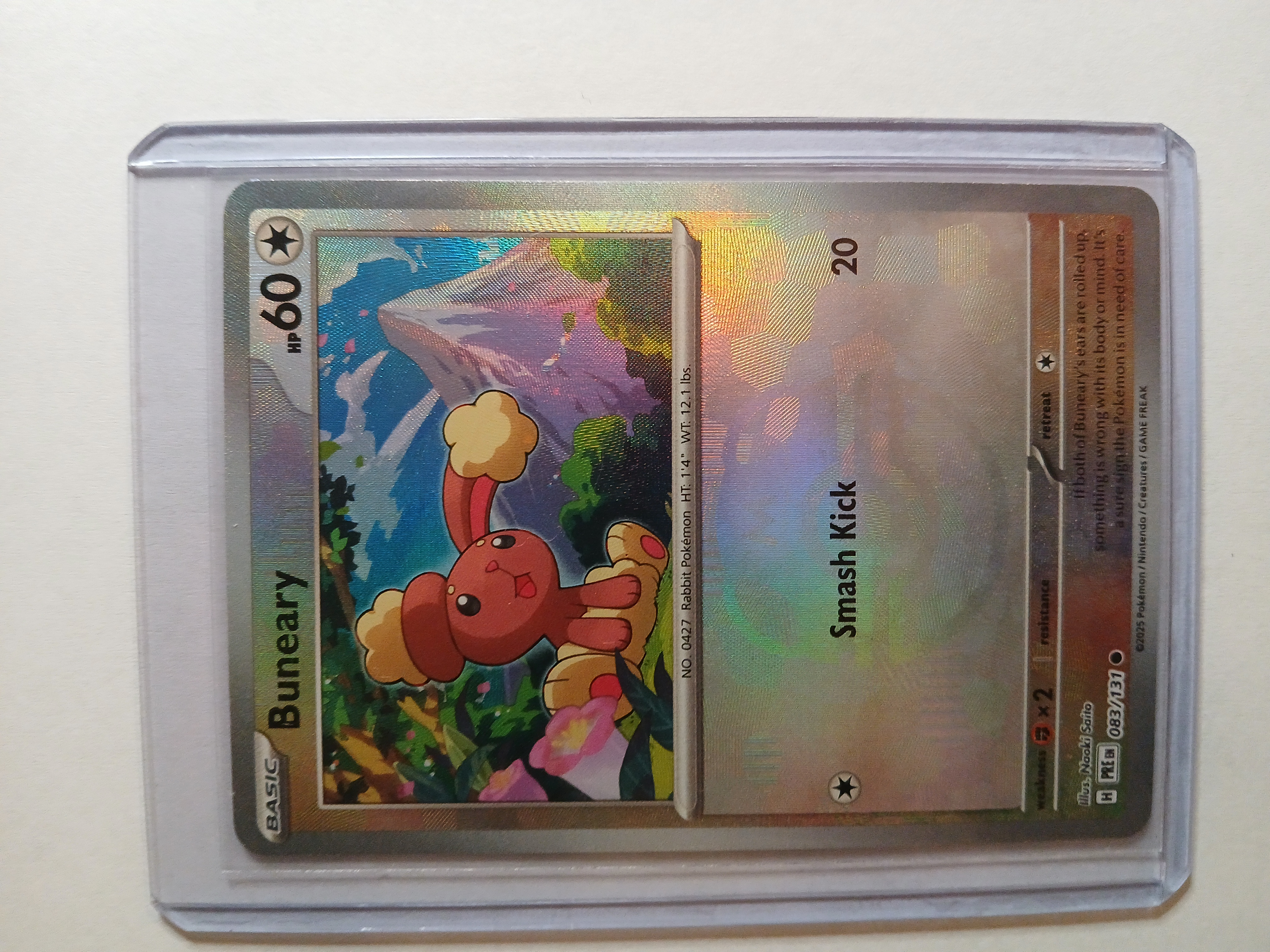 Buneary 83/131 Masterball Reverse Holo
