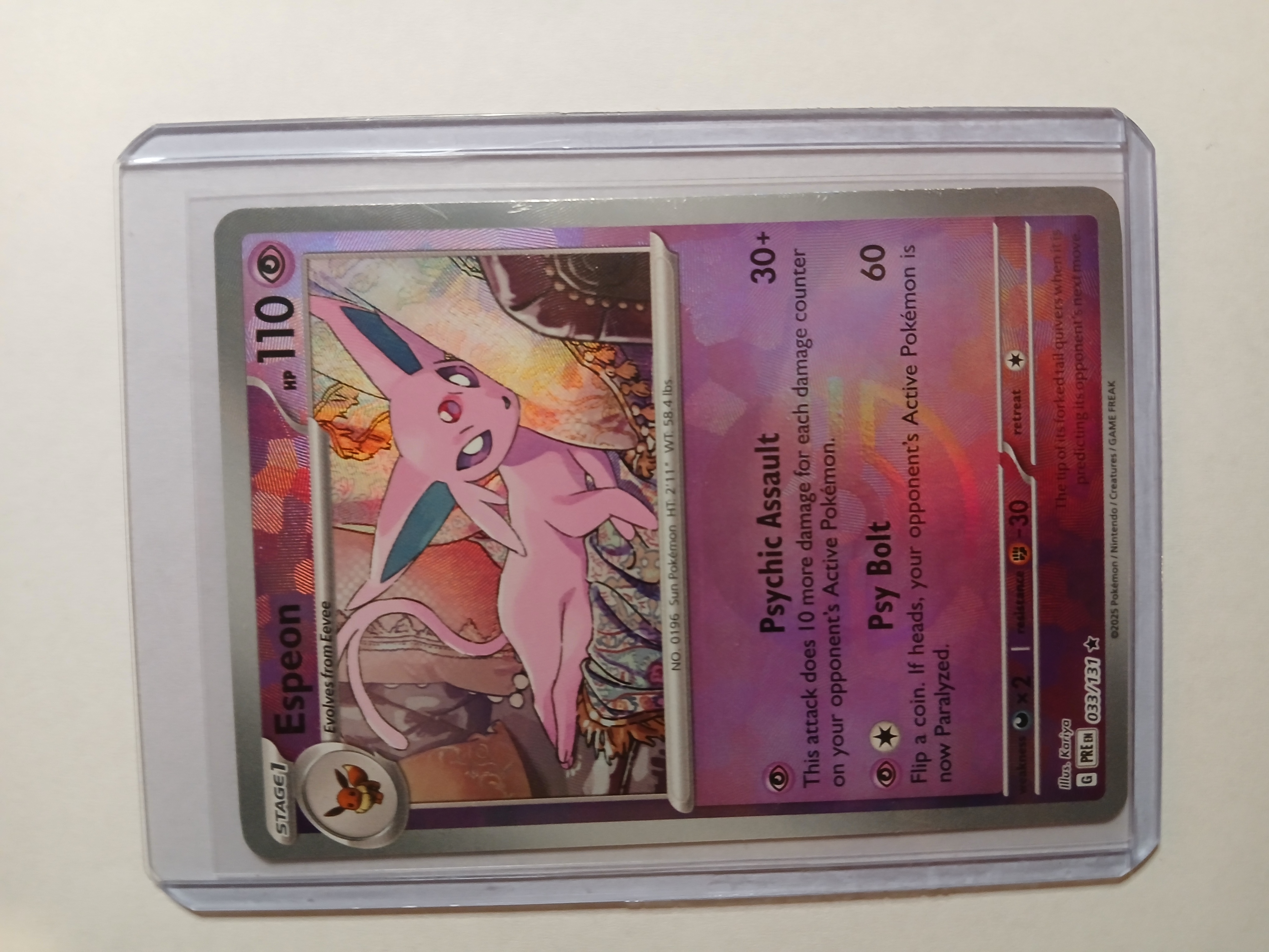 Espeon 33/131 Pokeball Reverse Holo