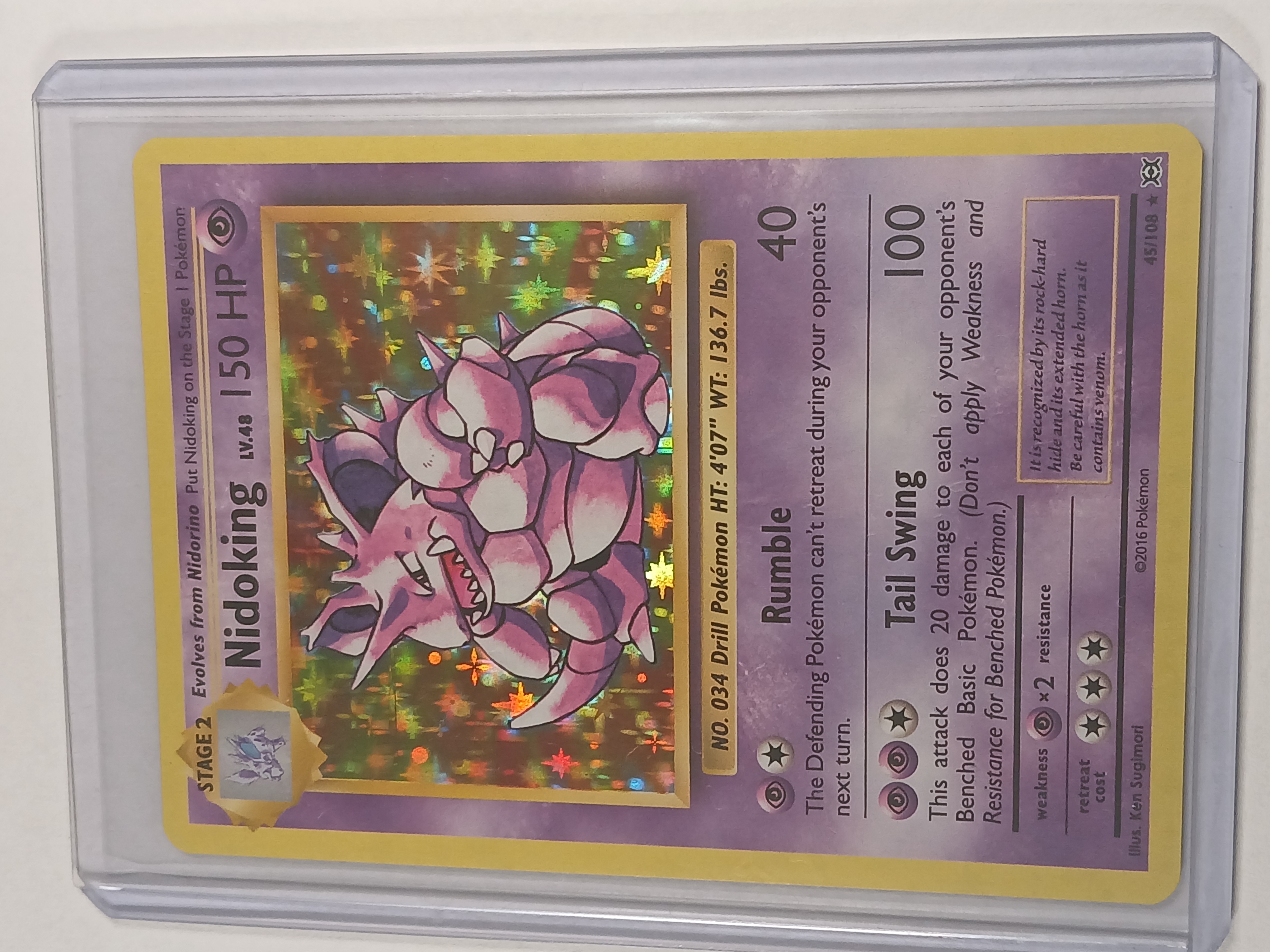 Nidoking 45/108 Holo