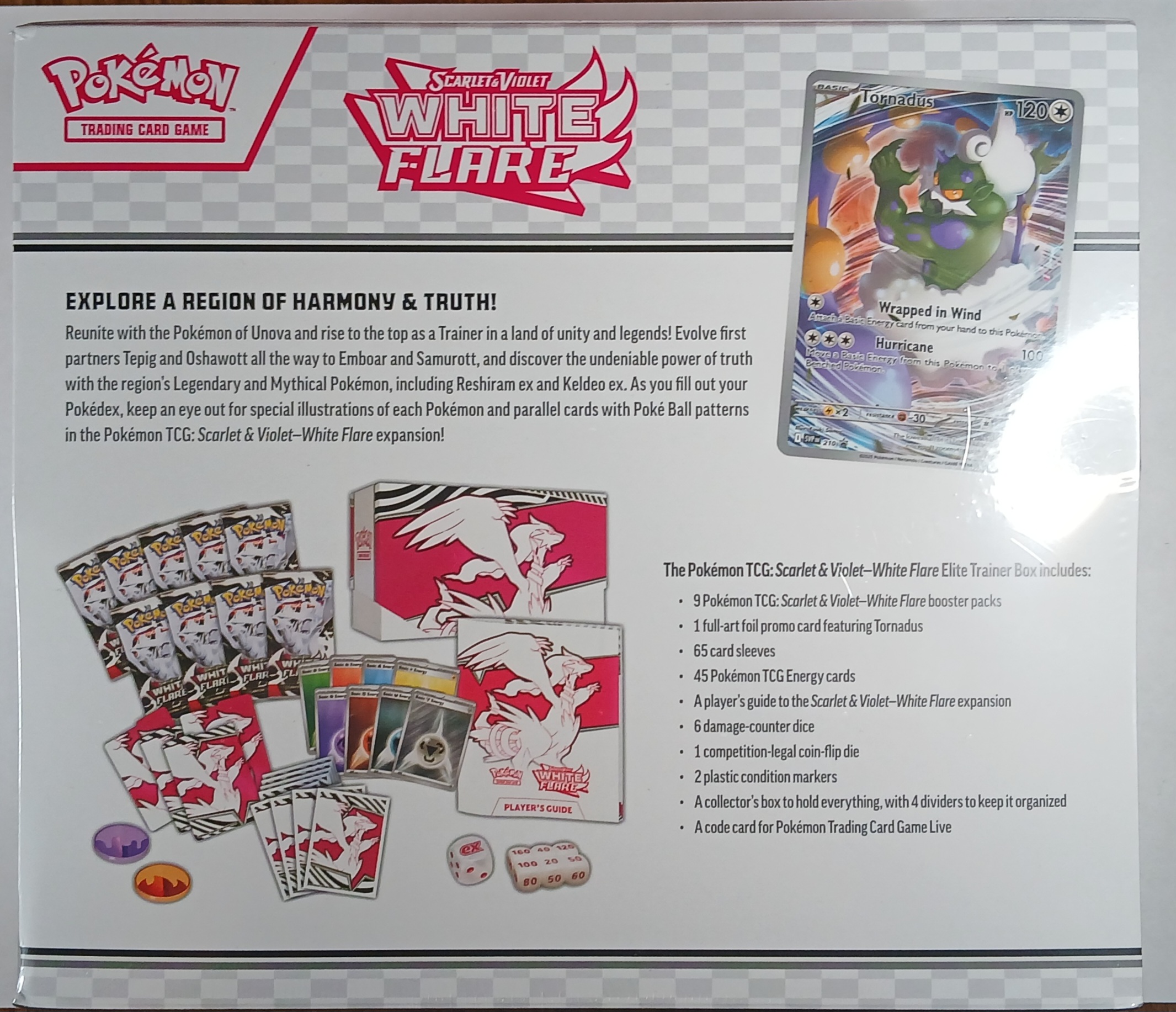 White Flare Elite Trainer Box