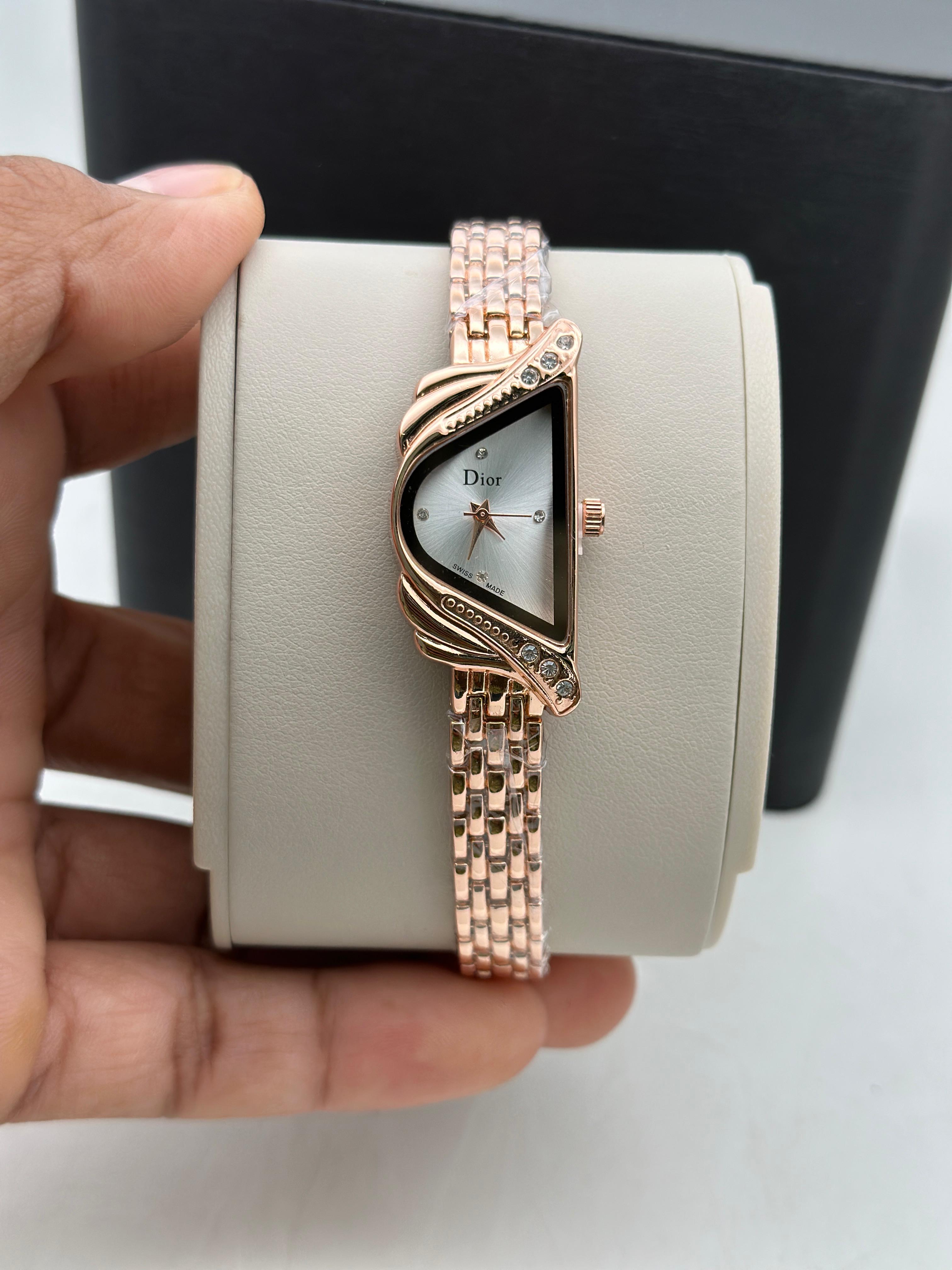 Di or Ladies Rose Gold Watch