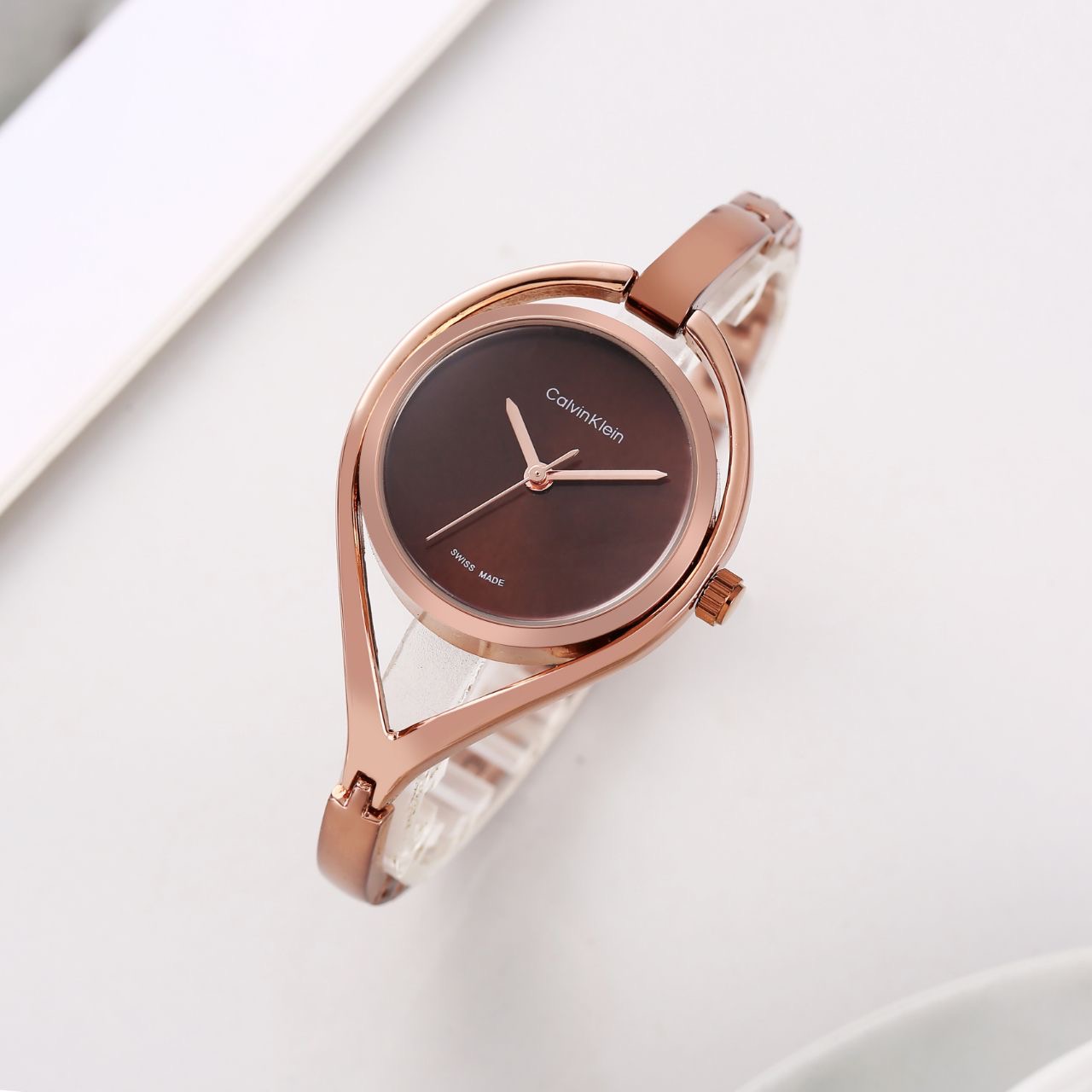 C K  Elegant Rose Gold Women's Watch