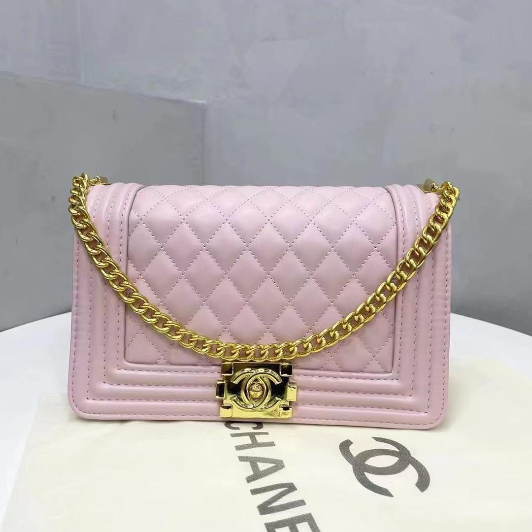  Quilted Leather Sling Bag
