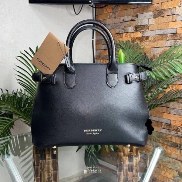  Black Leather Handbag