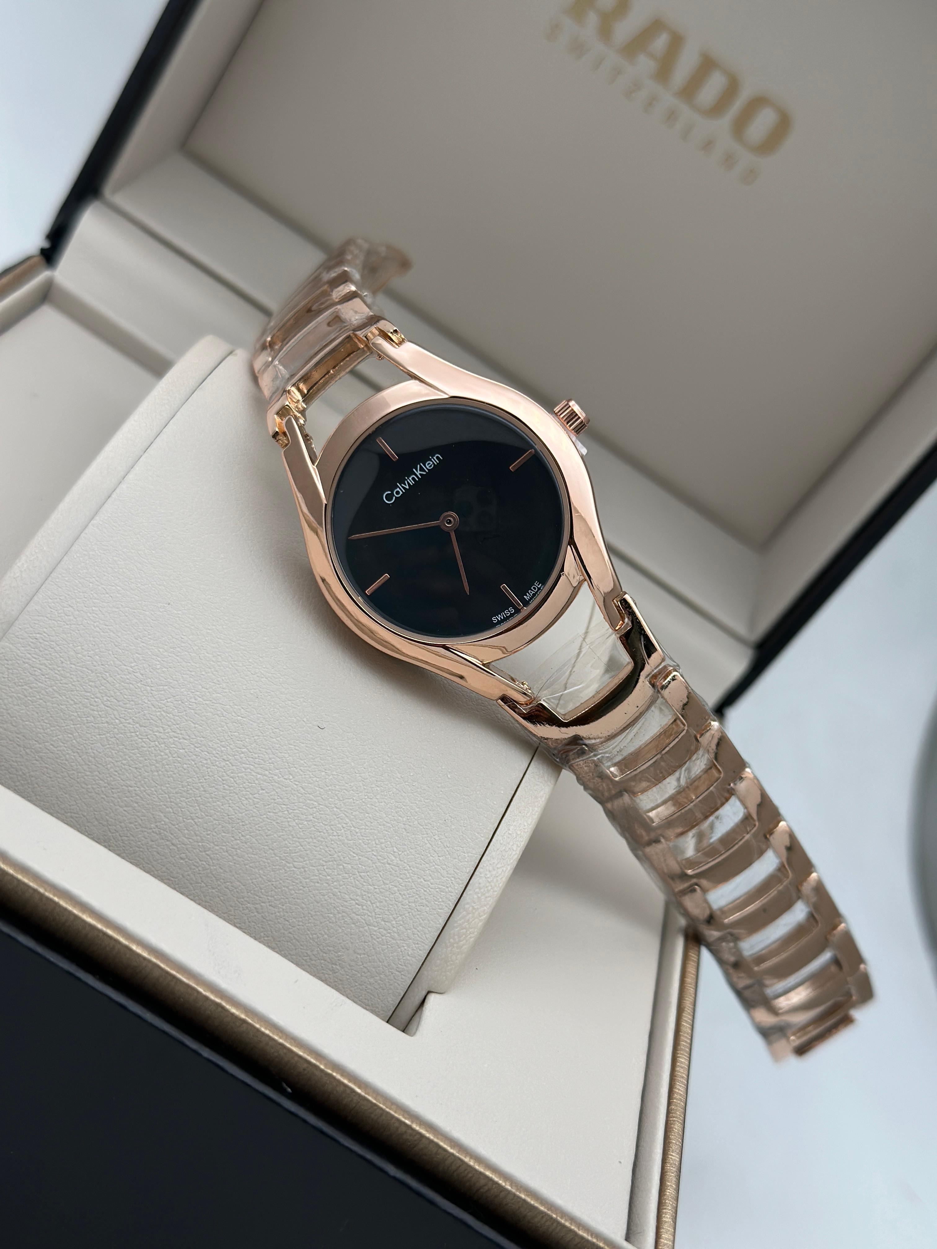 Cal vin Klein Women's Rose Gold Watch