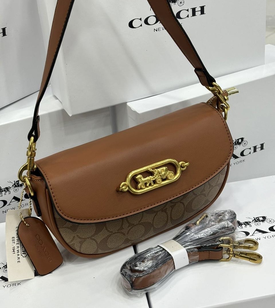 Signature Jacquard Shoulder Bag