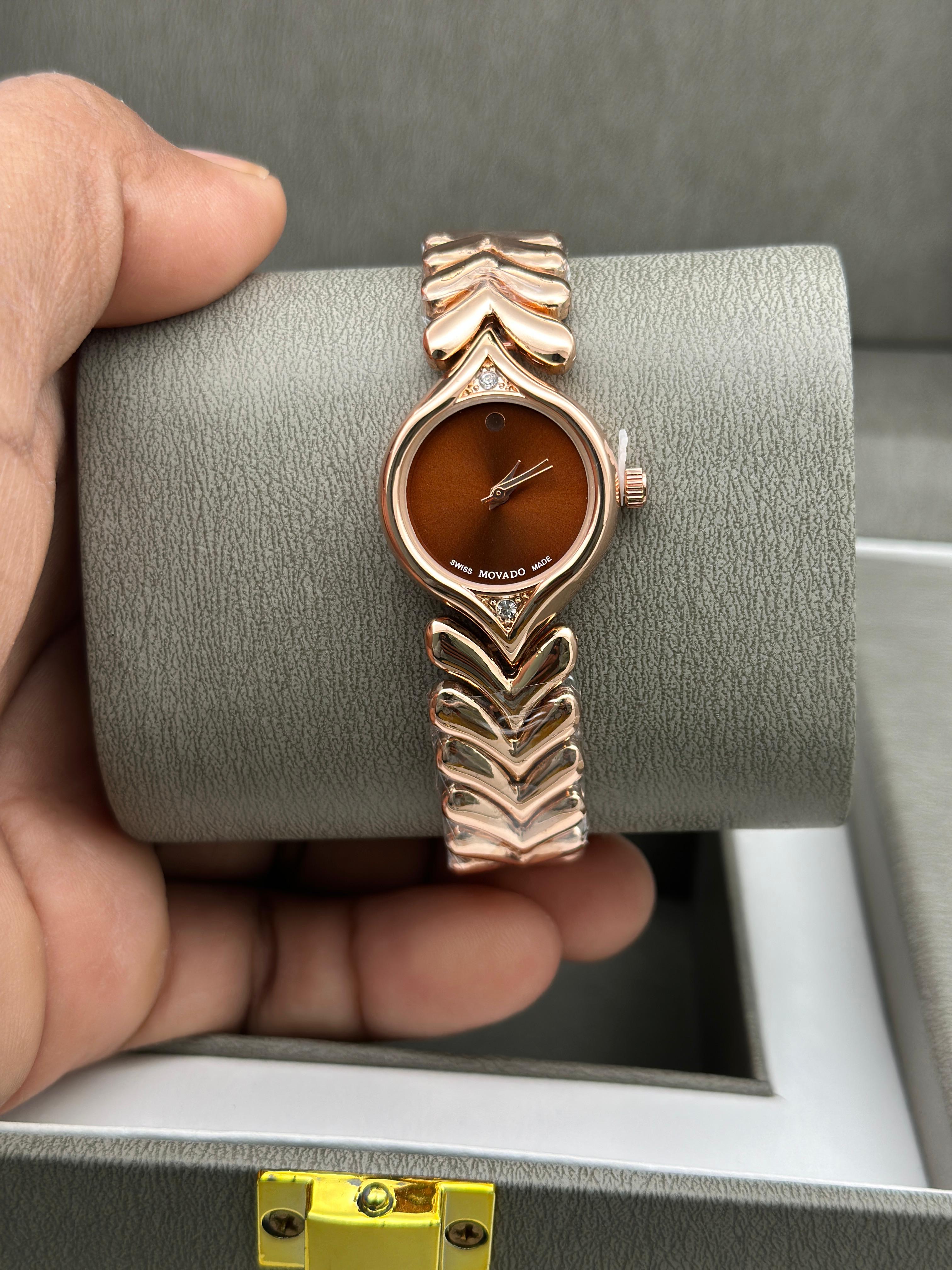 Movado Women's Rose Gold Watch
