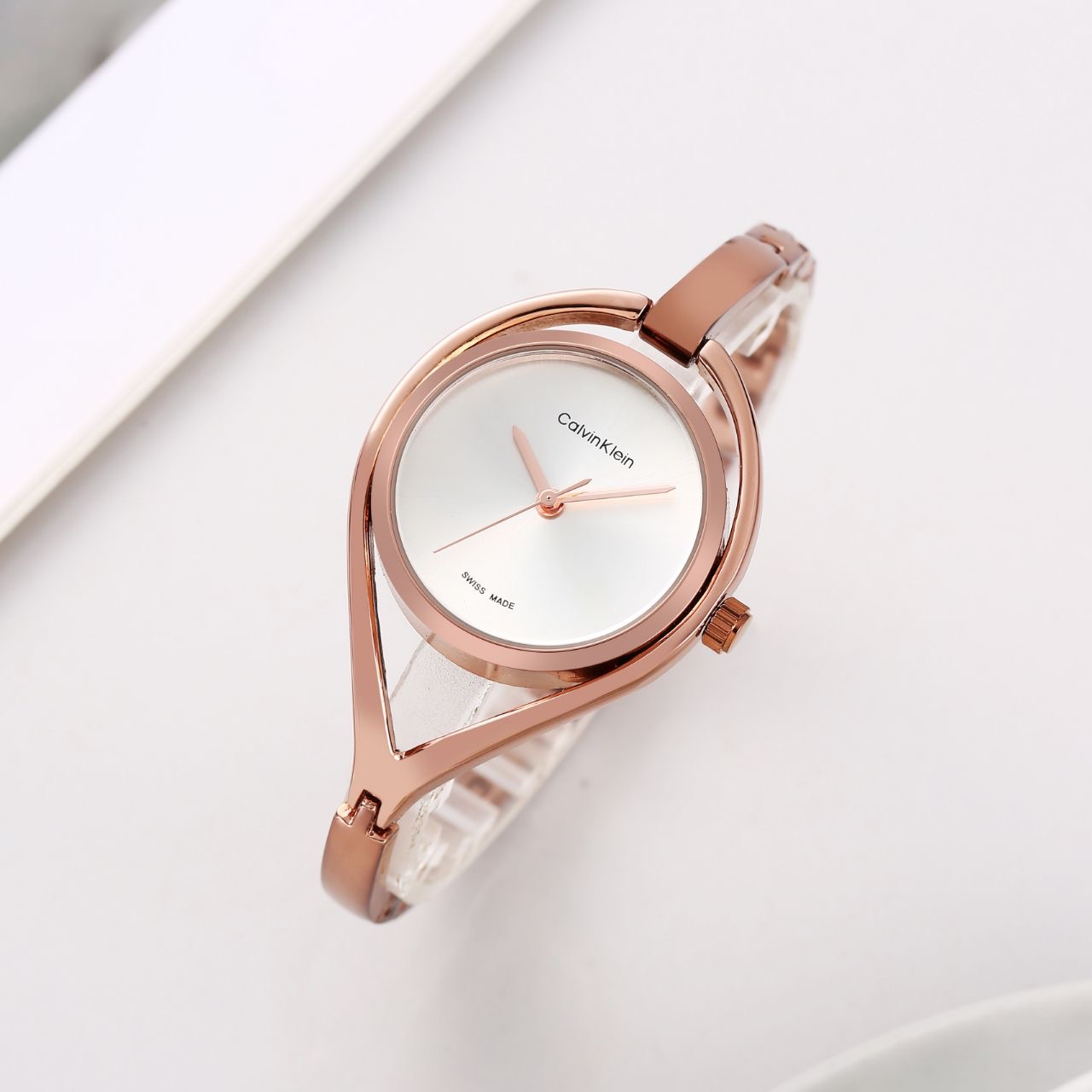 C K  Elegant Rose Gold Women's Watch