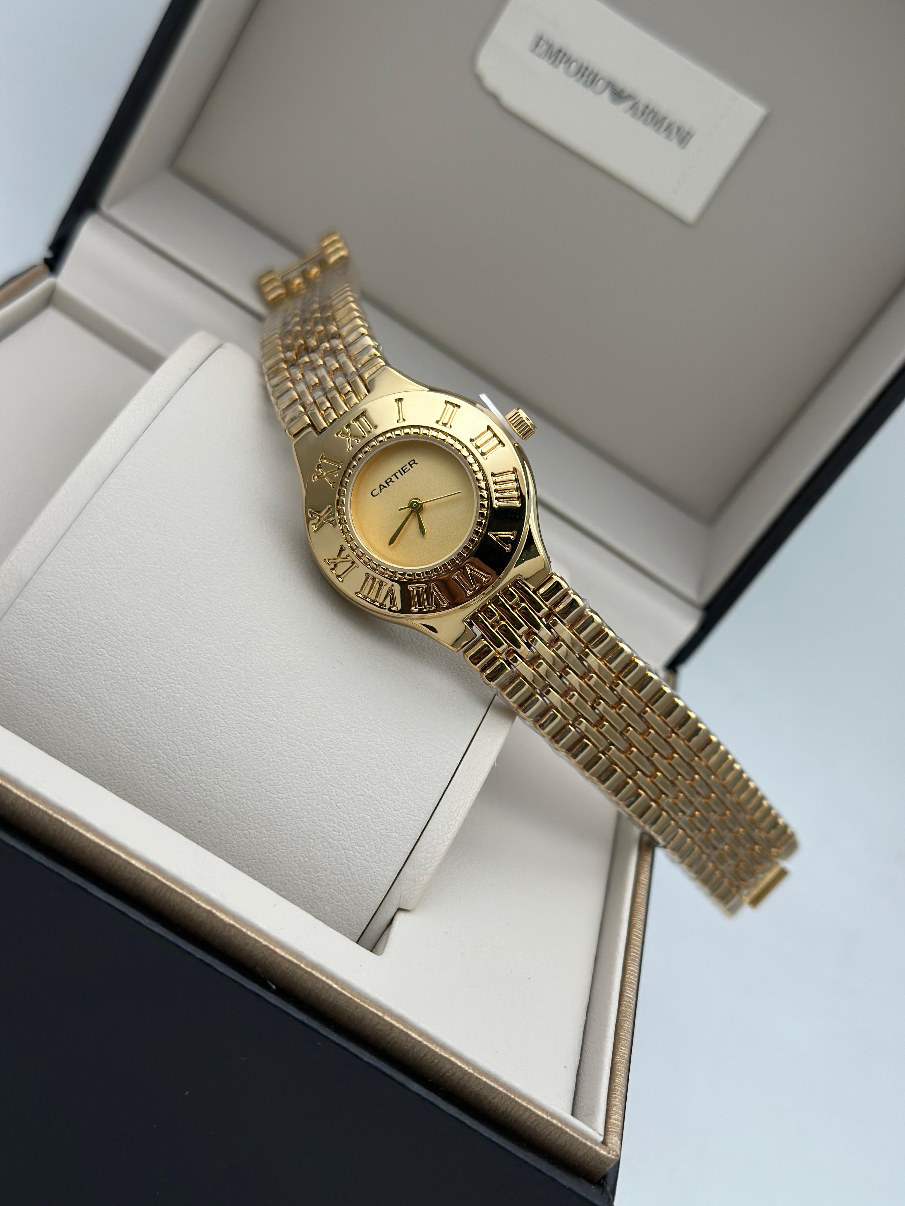 Em porio Arm ani Women's Rose Gold Watch