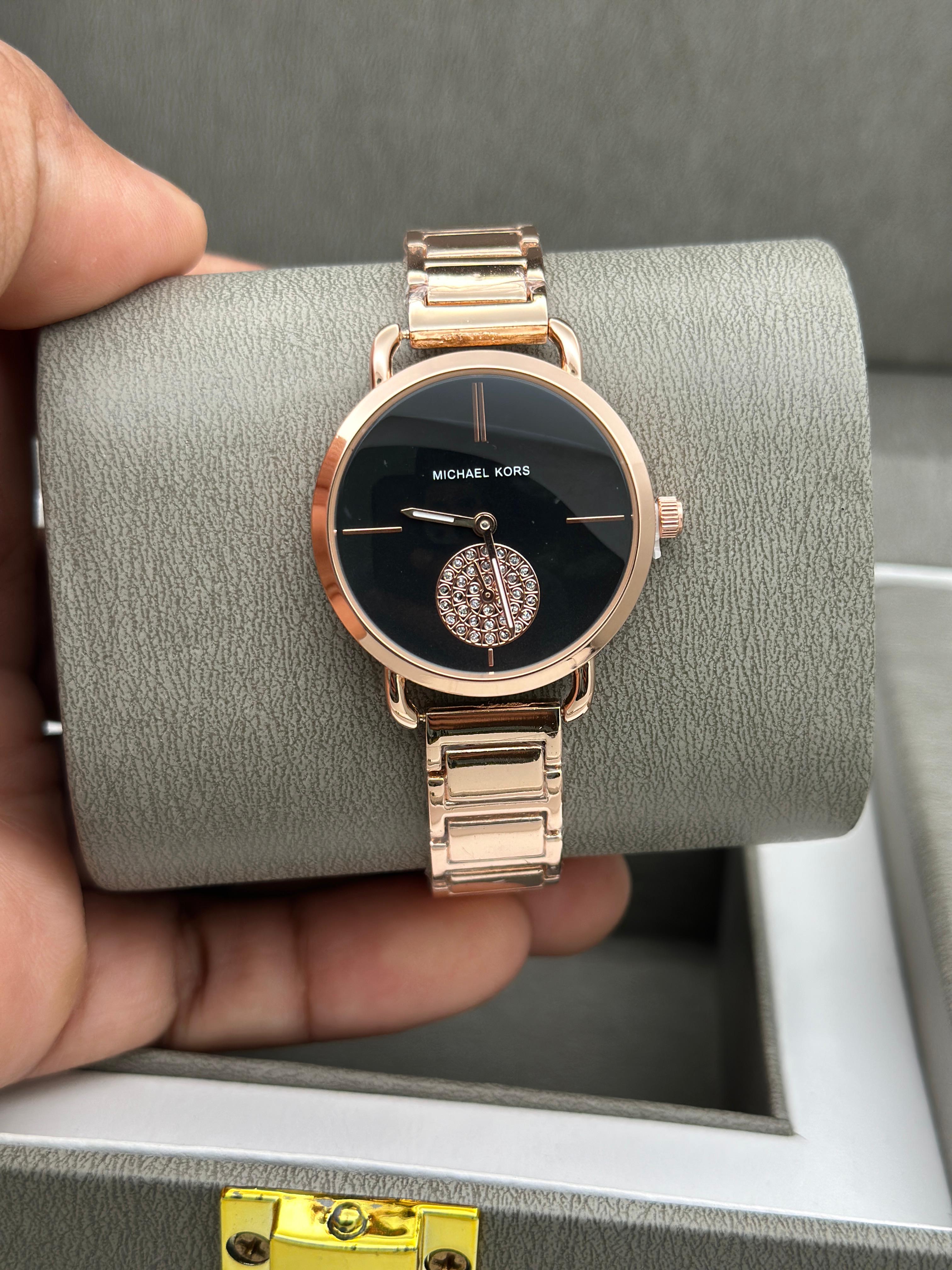  Kors Women's Rose Gold Watch