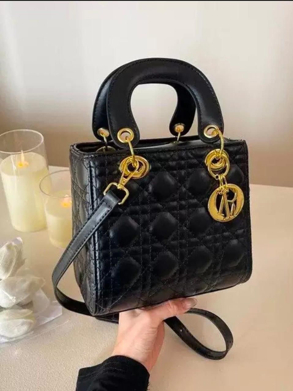 Red Designer Handbag