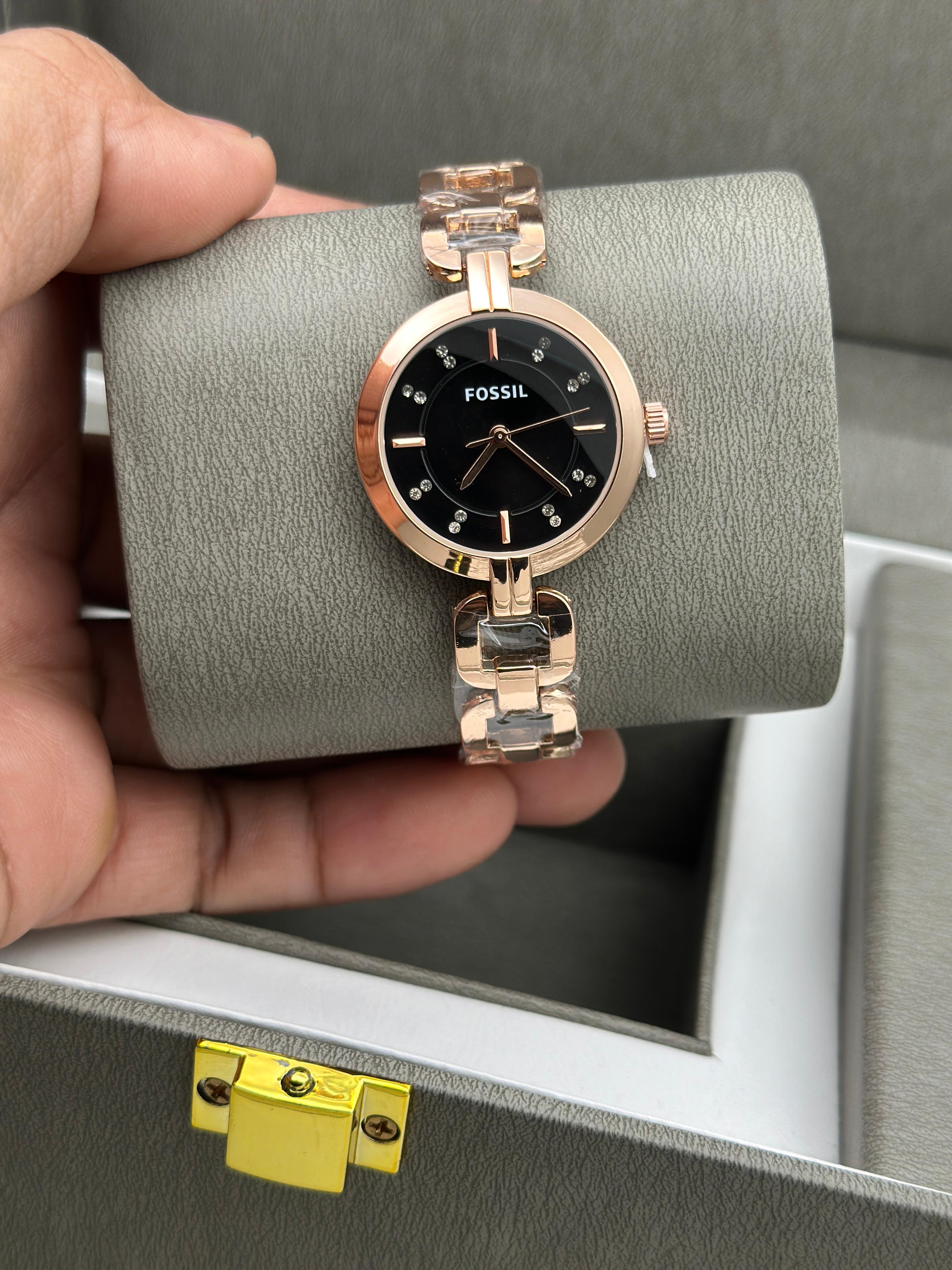 Fo ssil Rose Gold Women's Watch