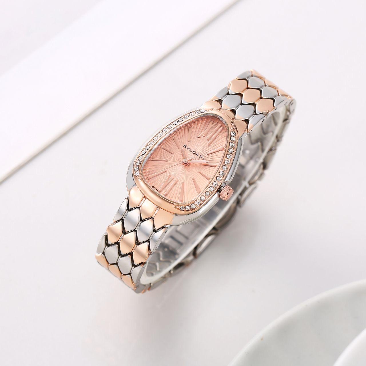 Bvl gari Serpenti Rose Gold Women's Watch