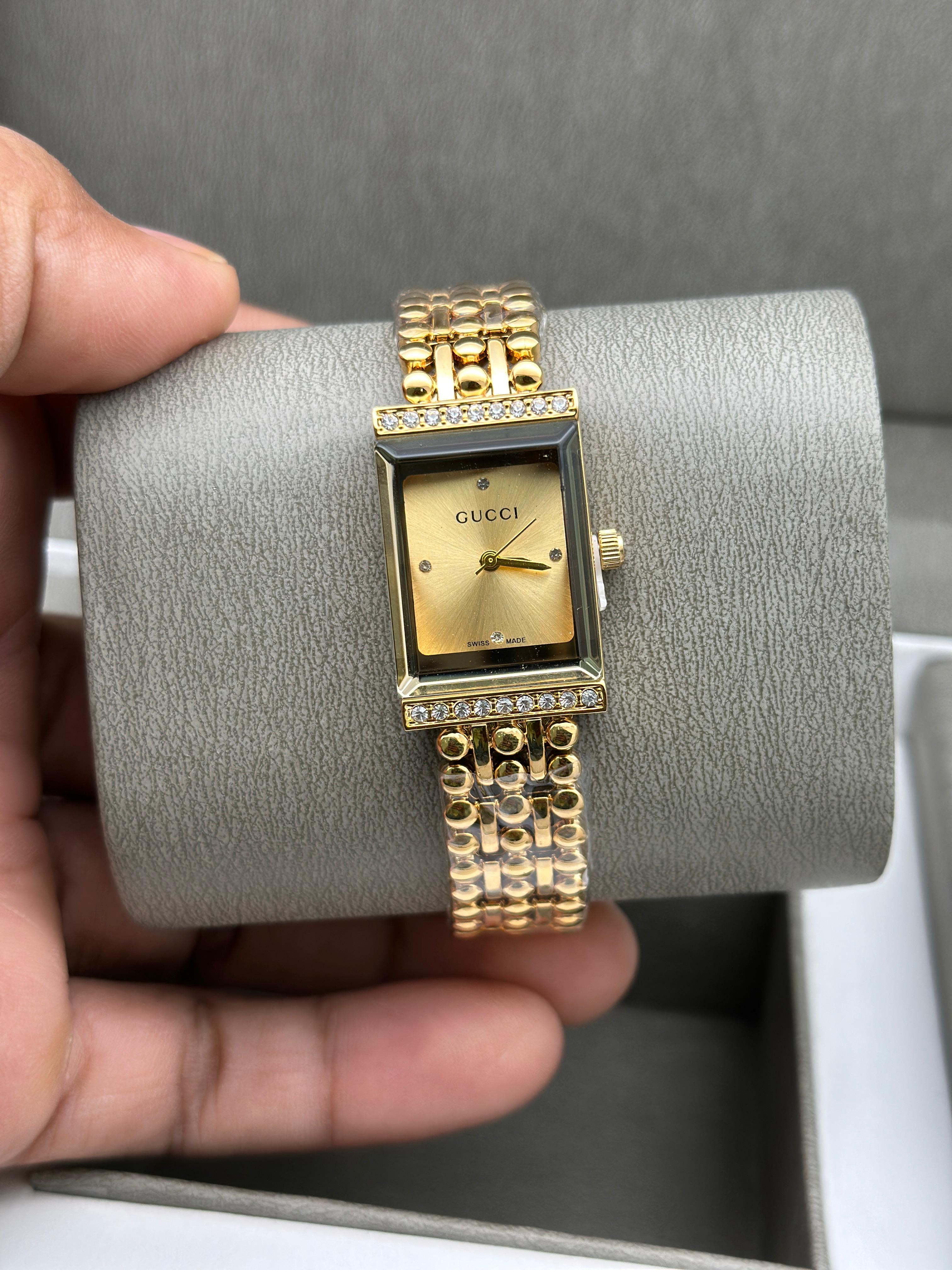 Gu cci Pink Gold Women's Watch
