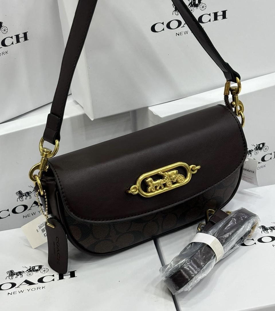Signature Jacquard Shoulder Bag