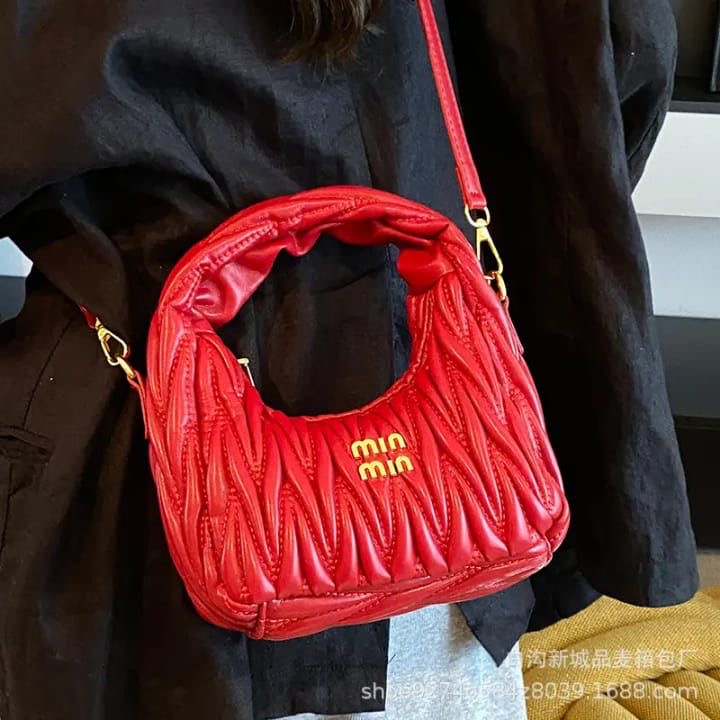 Pink Quilted Handbag