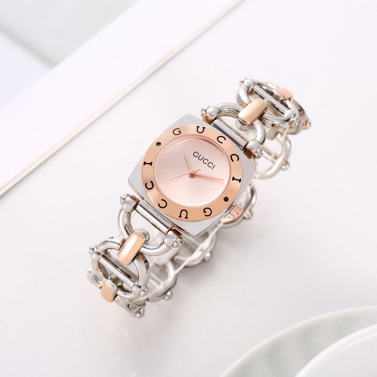 Gu cci Rose Gold Women's Watch