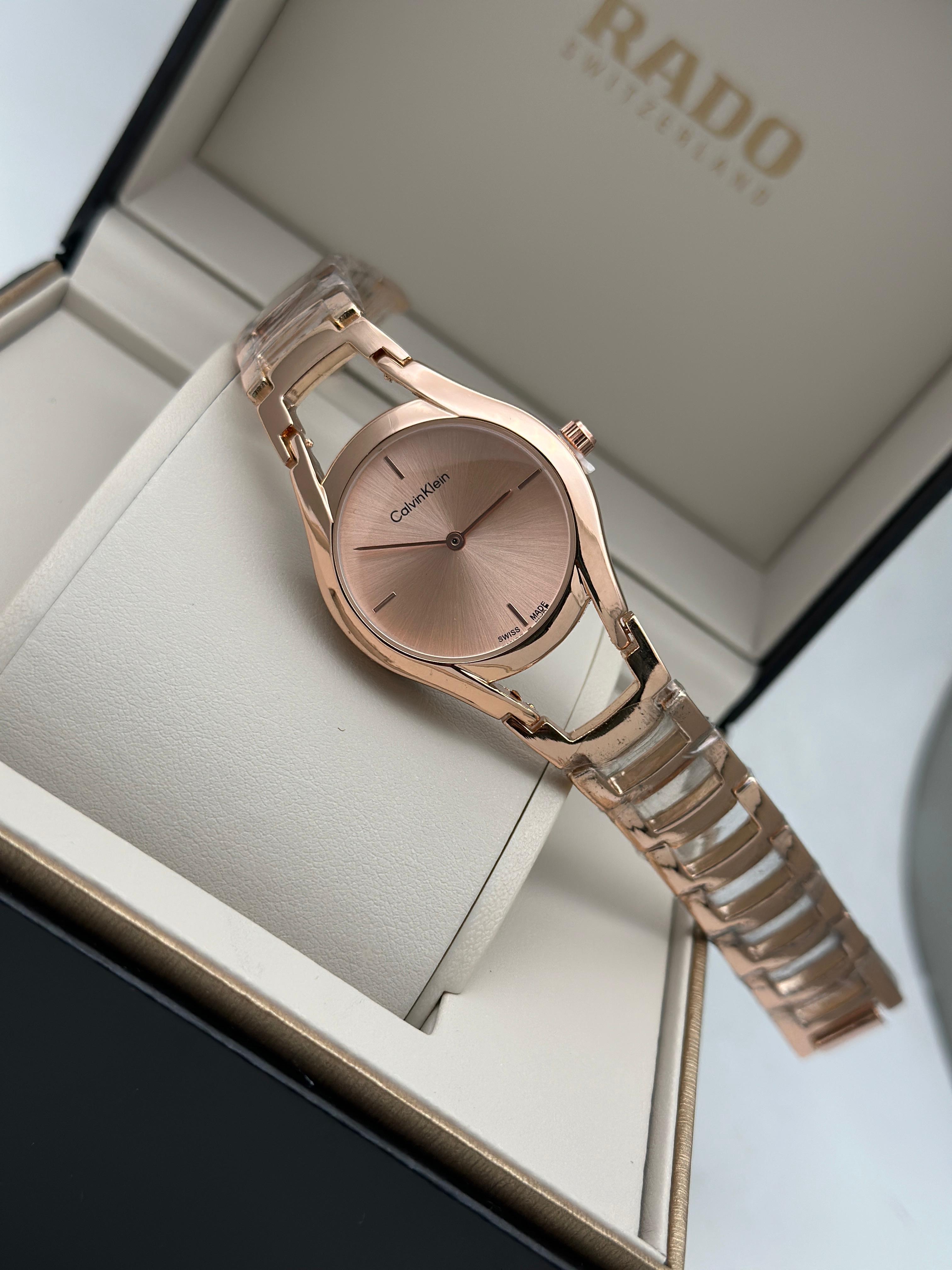 Cal vin Klein Women's Rose Gold Watch