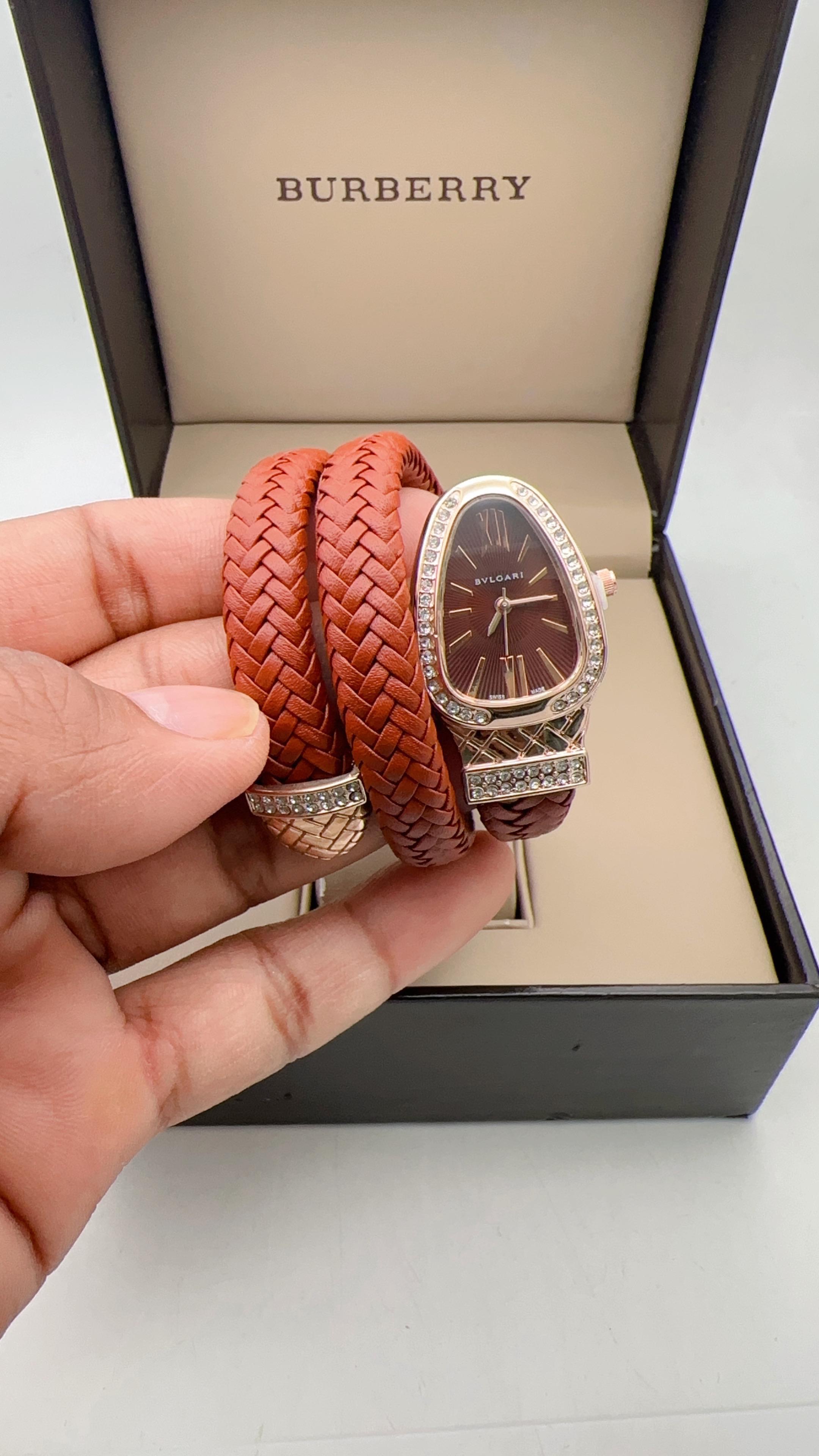 Bur berry Women's Wrap Watch