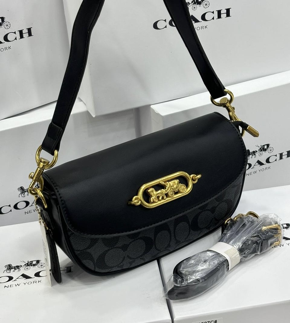 Signature Jacquard Shoulder Bag