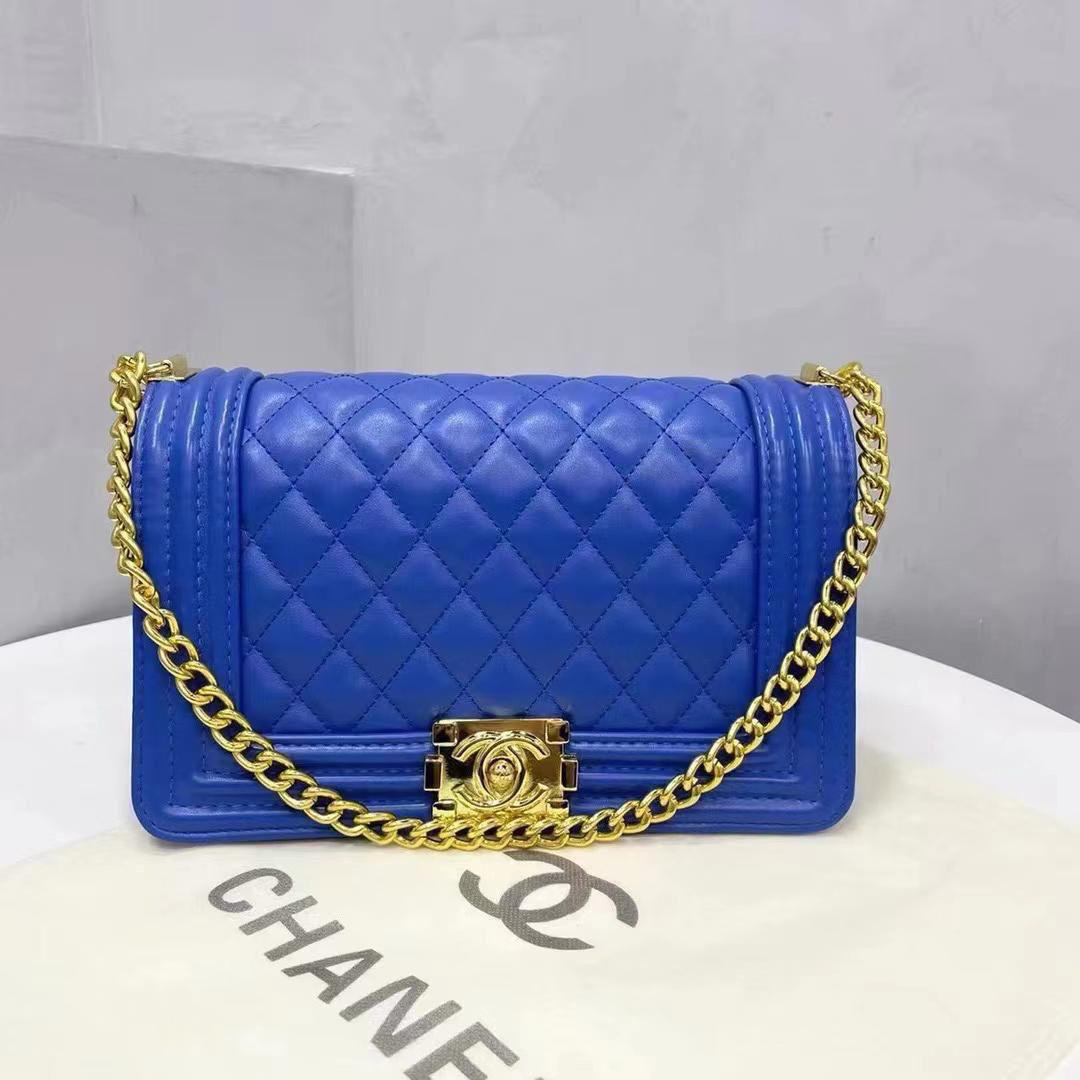  Quilted Leather Sling Bag