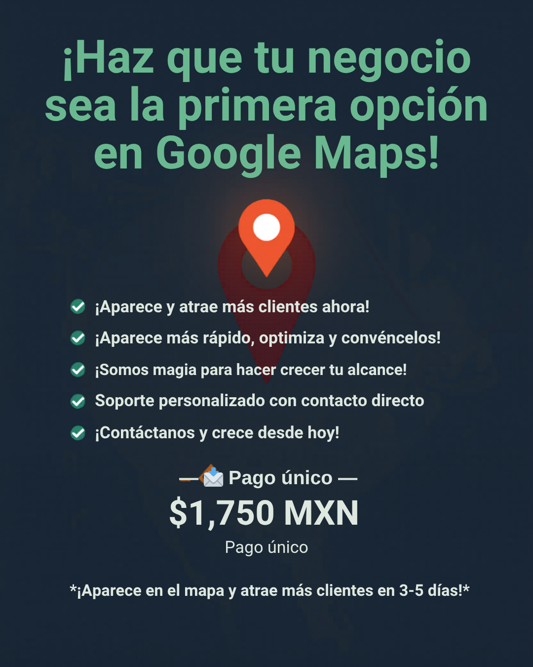 Posicionamiento Google Maps