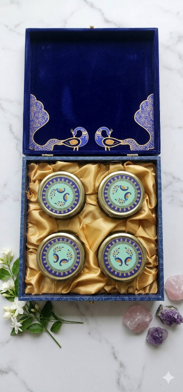 The Neelambari Mosaic Box - 4 Jars