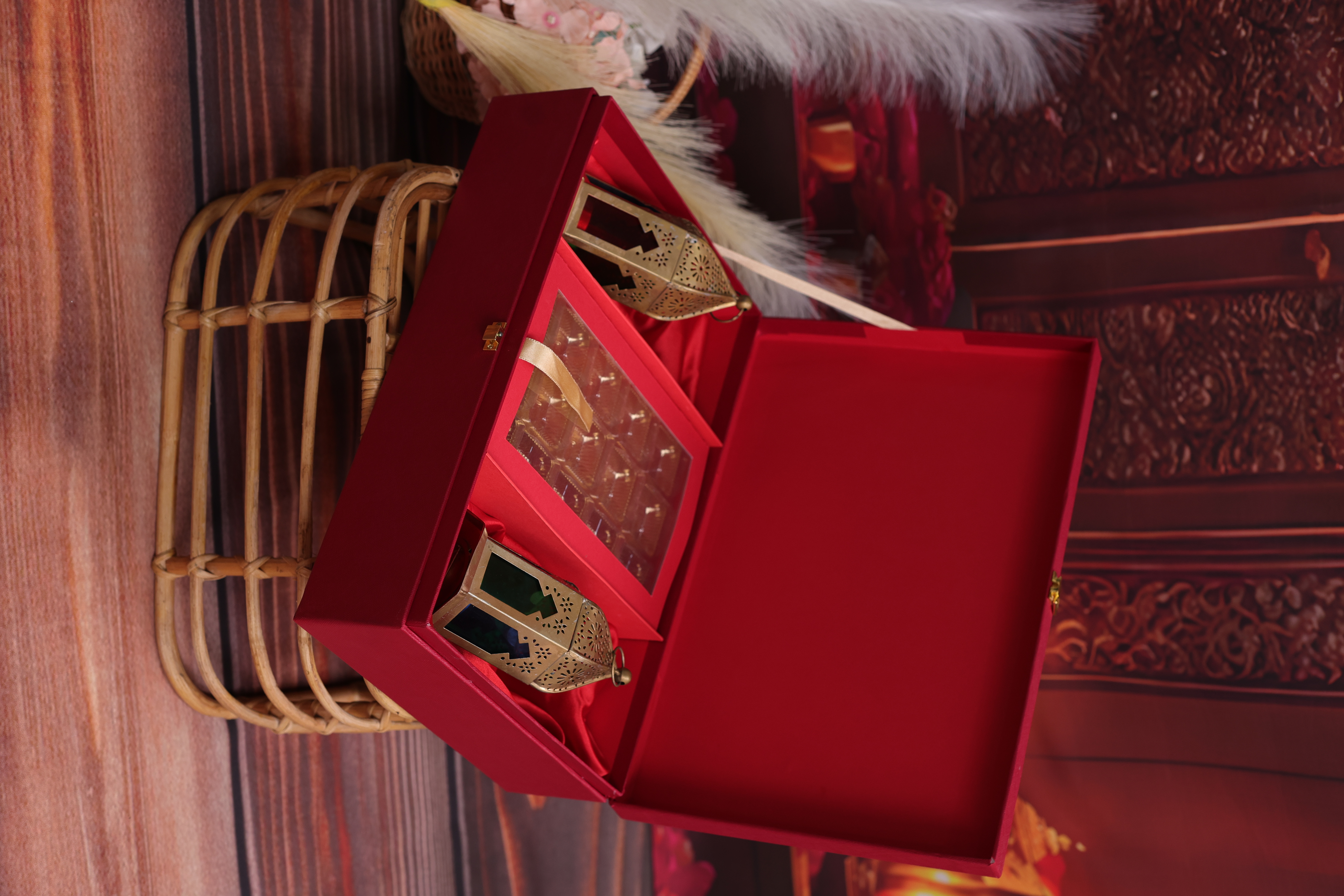 Crimson Keepsake Box