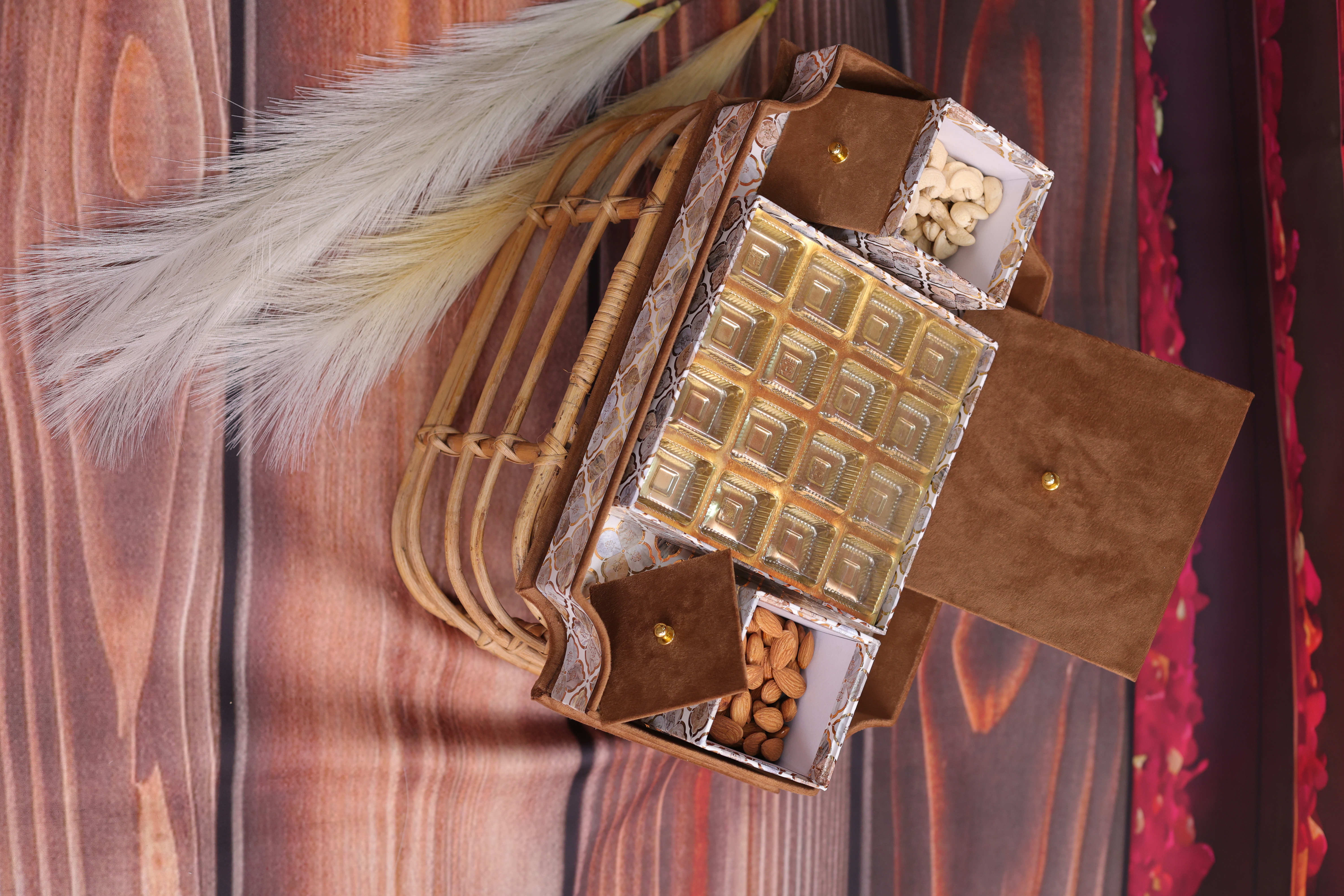 Dry Fruits and Chocolate Tray